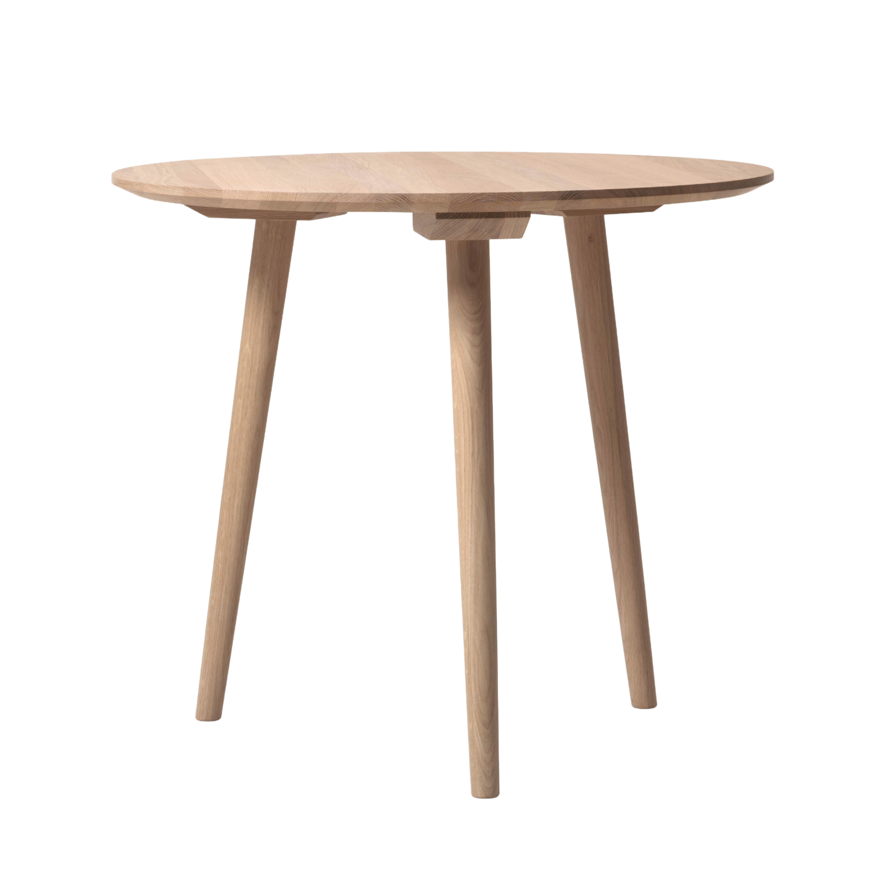 Ronde tafel IN BETWEEN geolied eiken