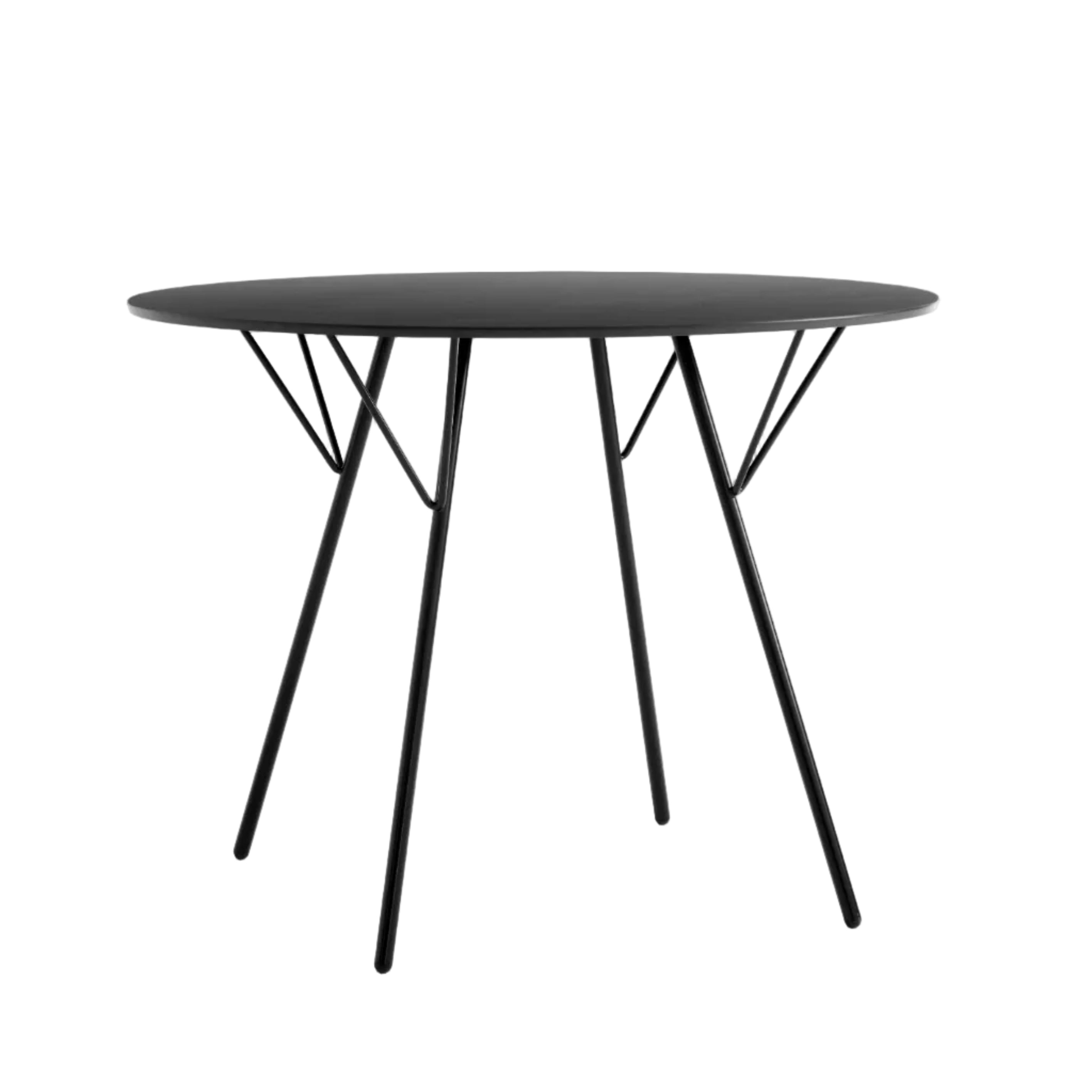 Ronde buiten tafel RFH zwart