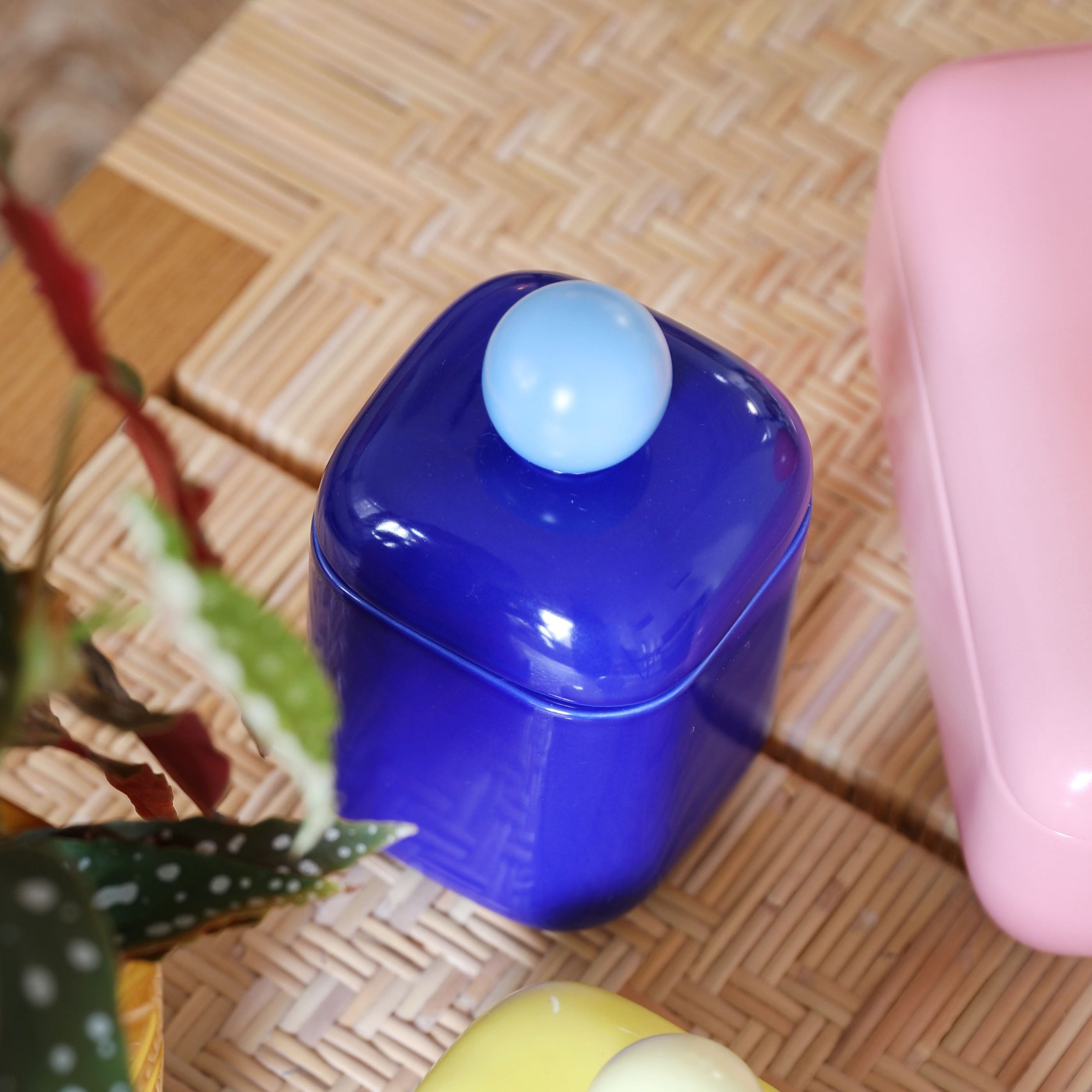 Blauwe ORB-opbergdoos