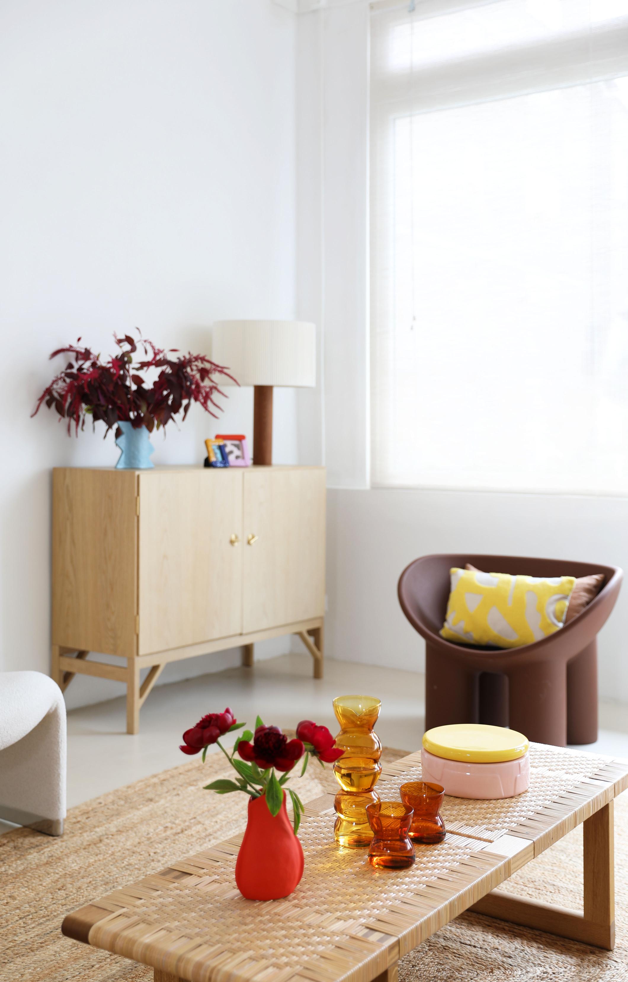 TOTEM glazen set bruin