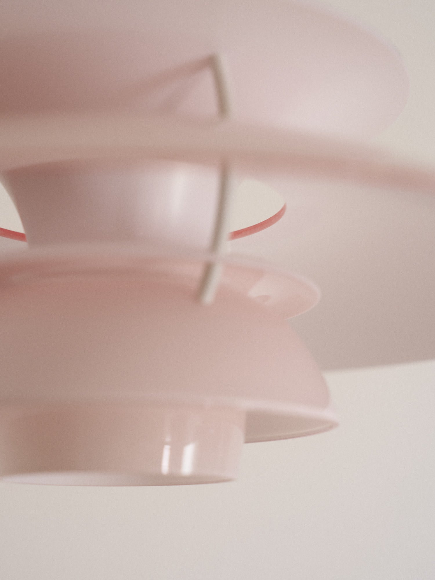 Lampa wisząca PH 5 OPAL jasnoróżowy