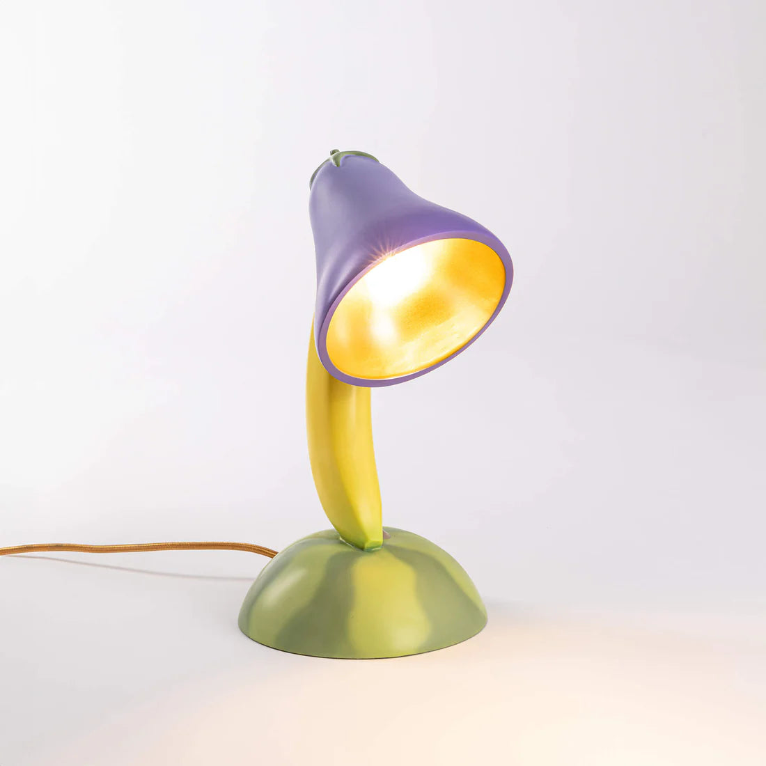Vitamin table lamp - Aubergine