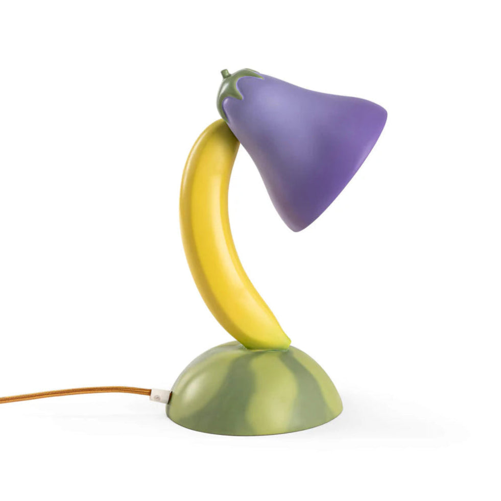 Vitamin table lamp - Aubergine