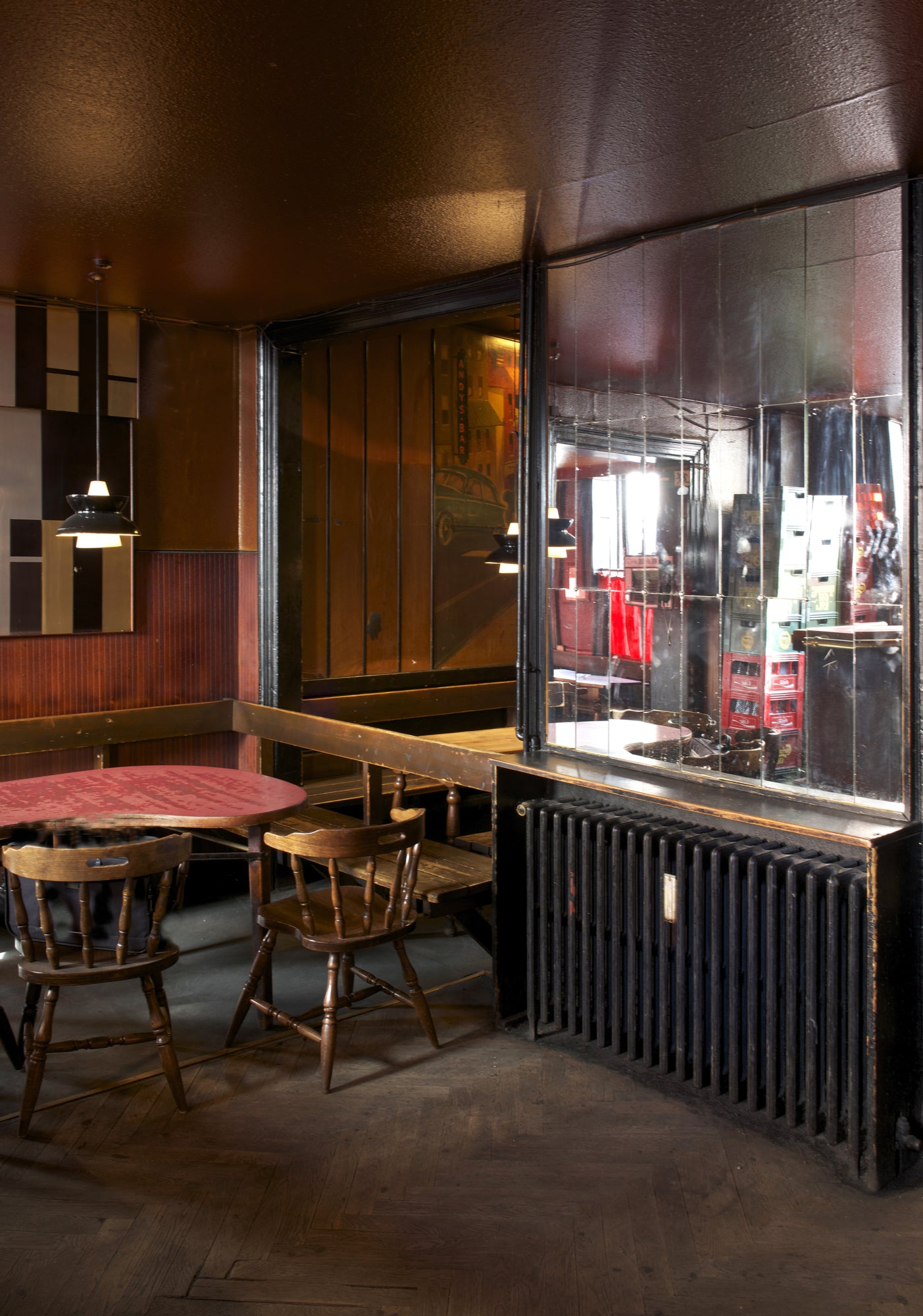 Hanglamp DOO-WOP wit met donkergrijze afwerking