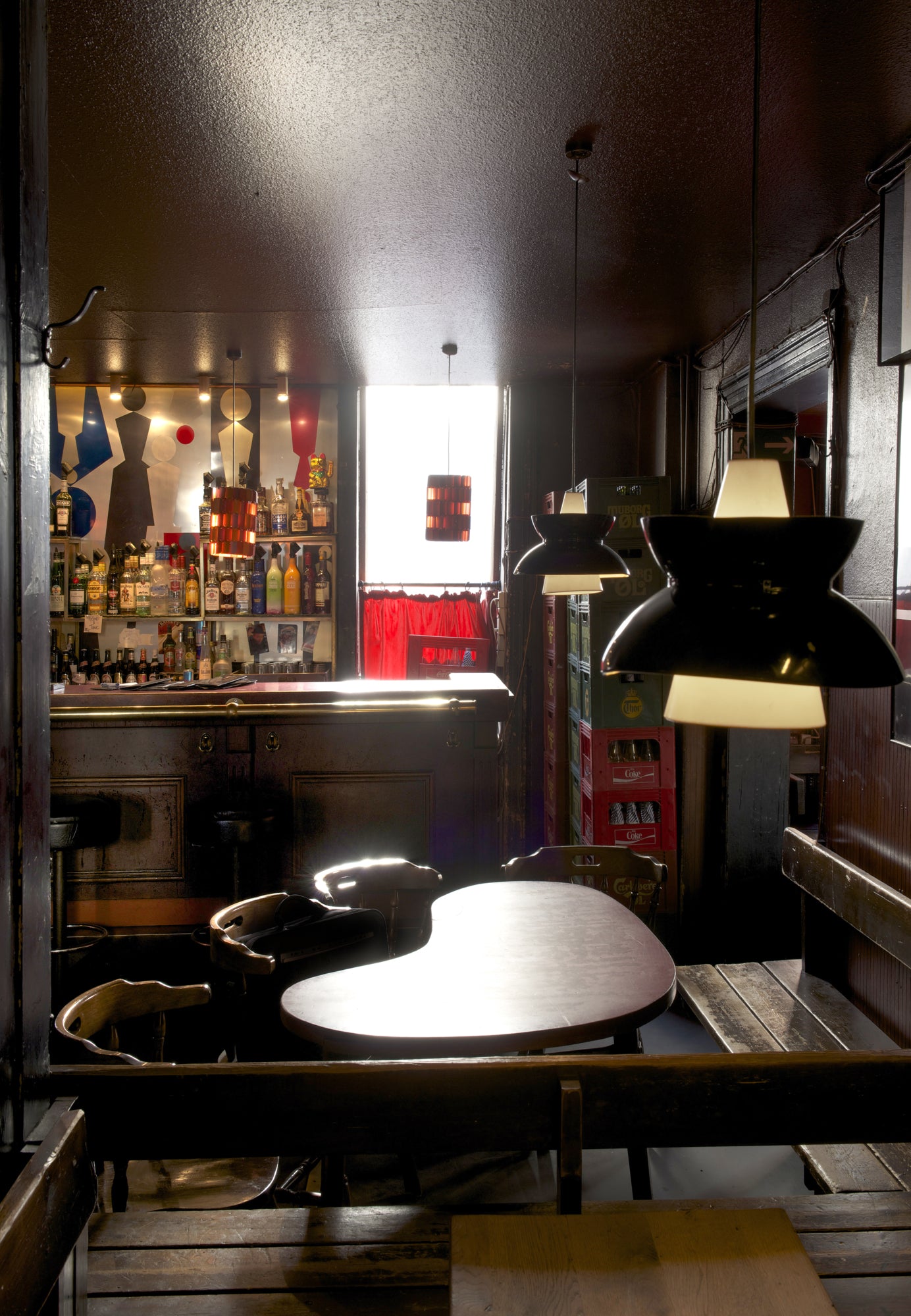 Hanglamp DOO-WOP wit met donkergrijze afwerking