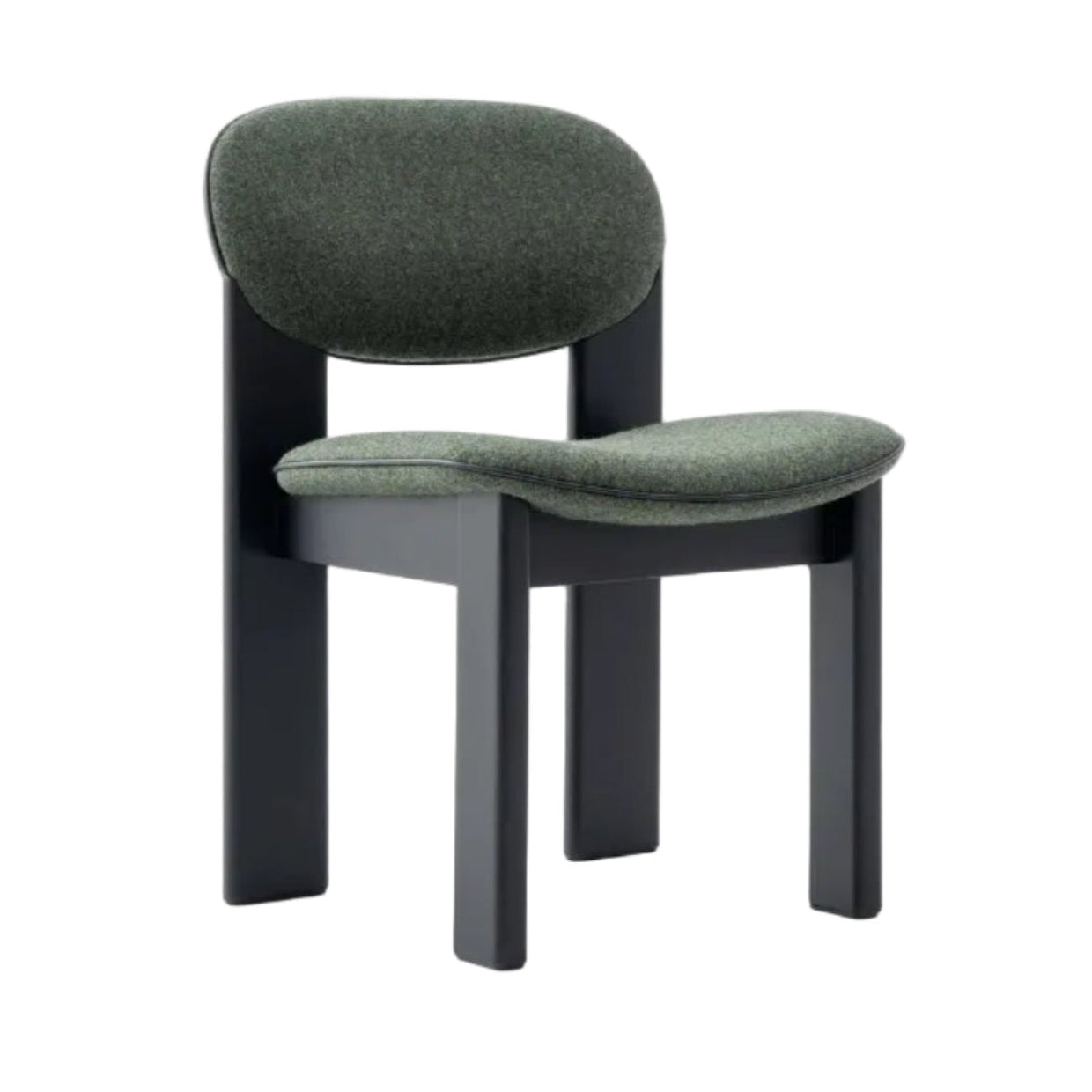 Polsterstuhl ARCHIPEN mit schwarzem Eschenfuß