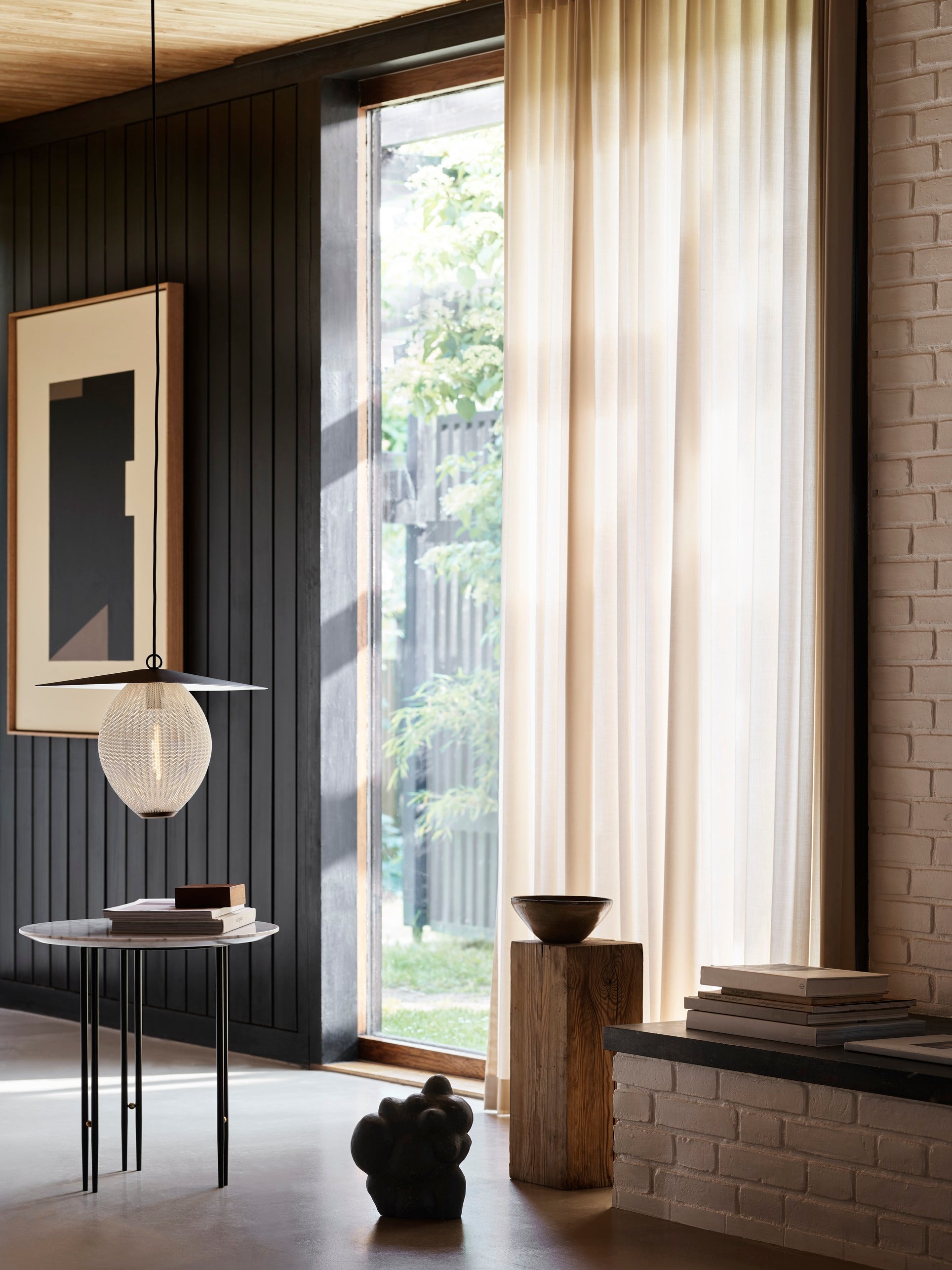 Hanglamp SATELLITE grijsblauw