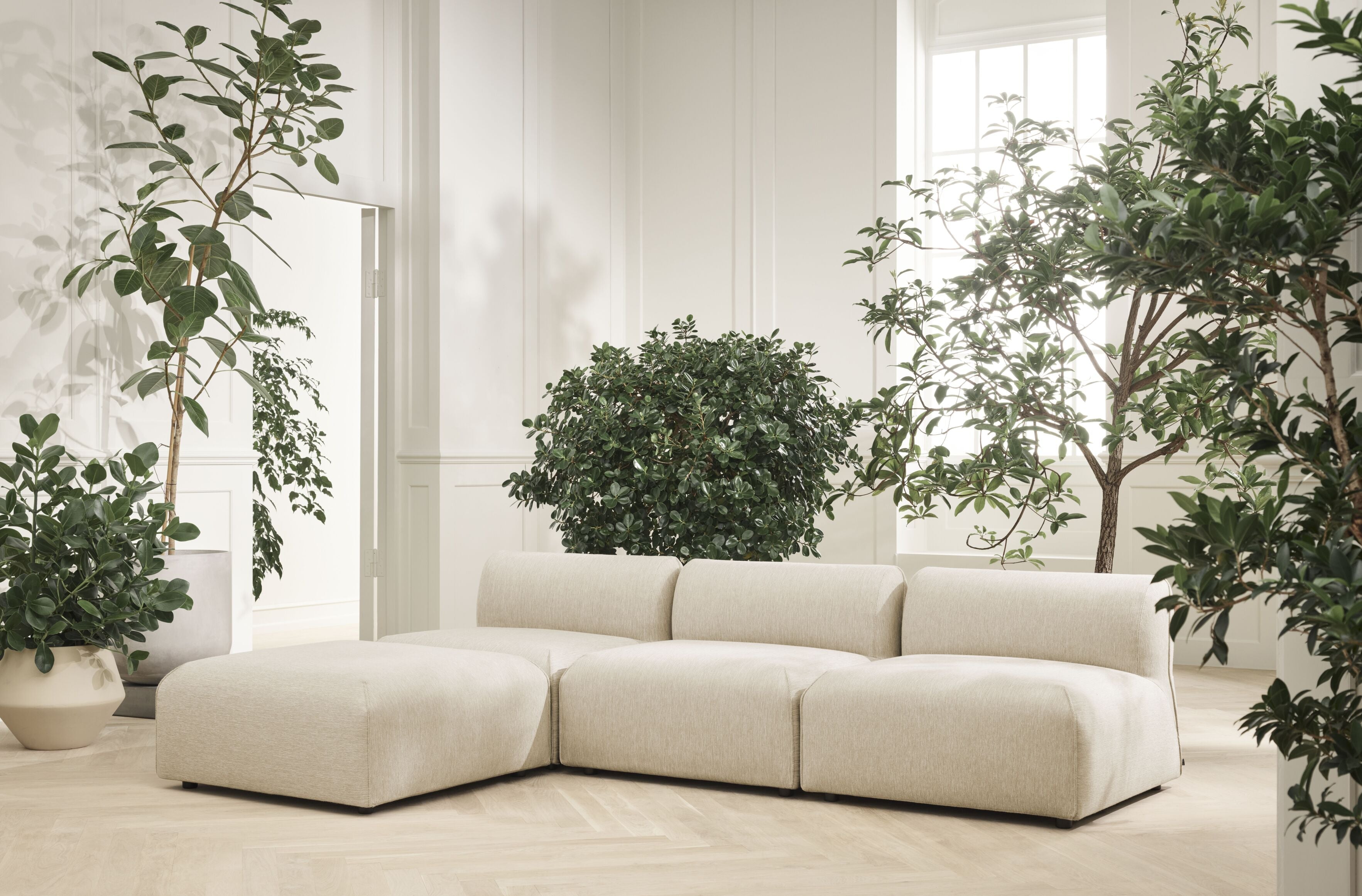 ARKA Modular Outdoor Sofa - Upholstered Middle Module