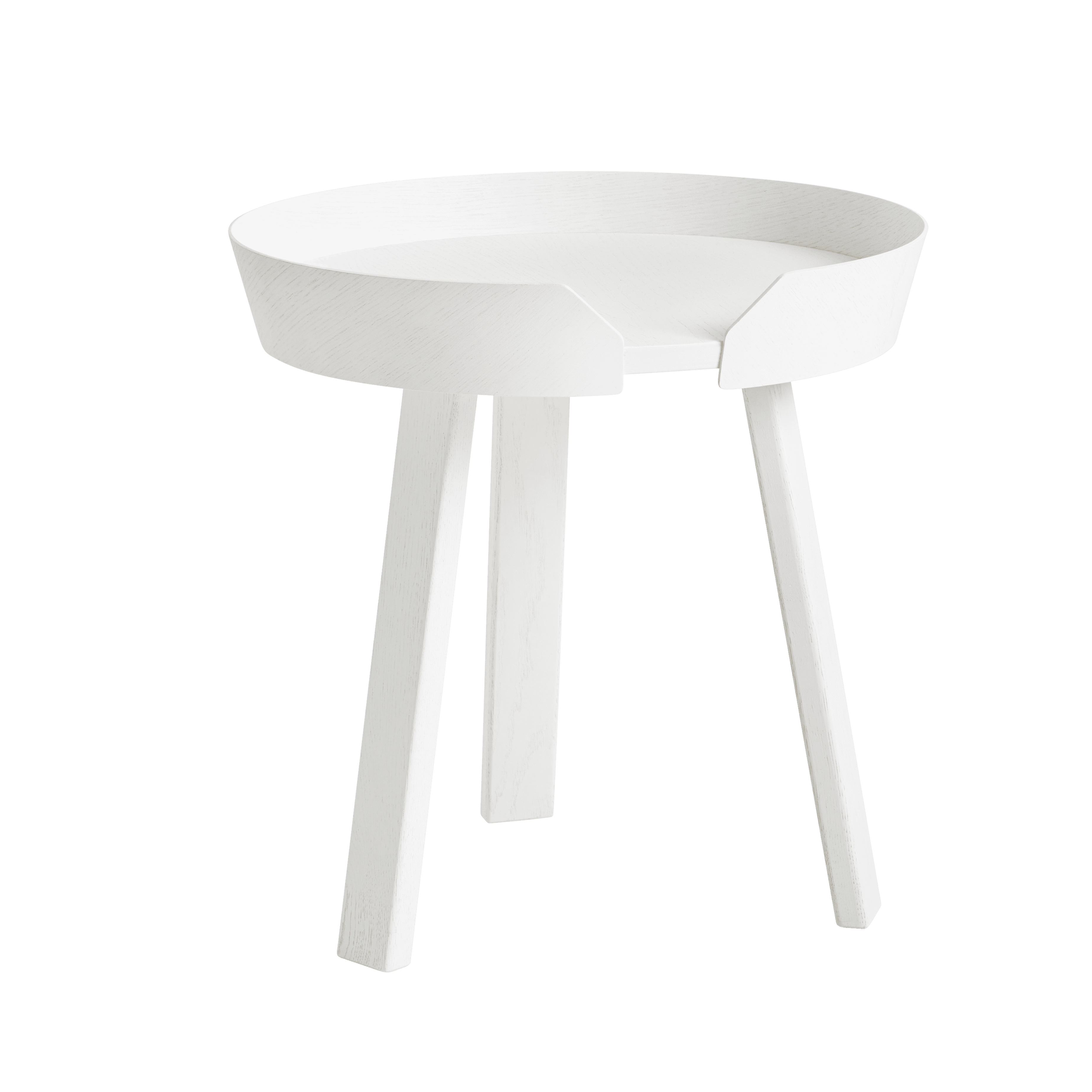 Witte AROUND bijzettafel