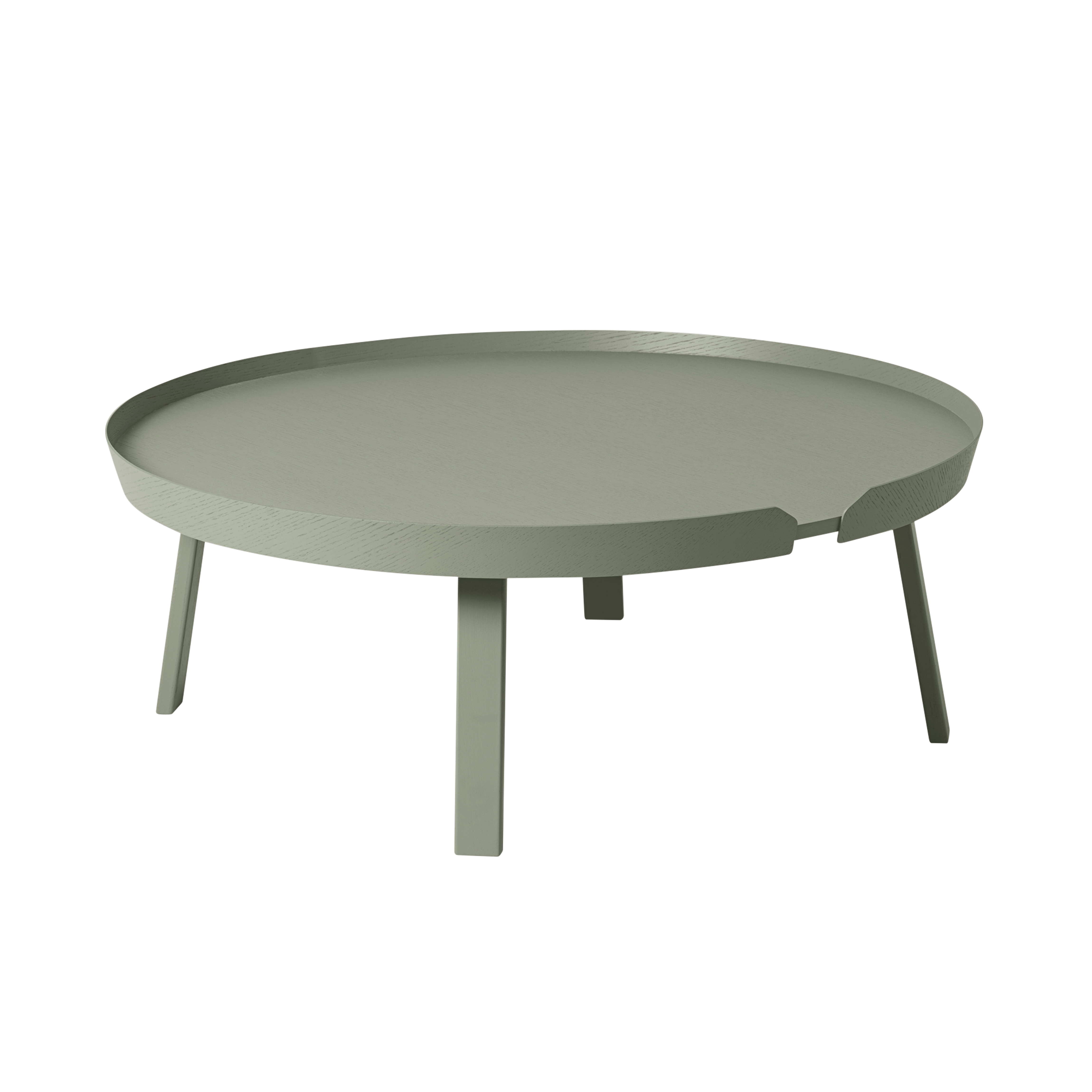Salontafel AROUND vuilgroen