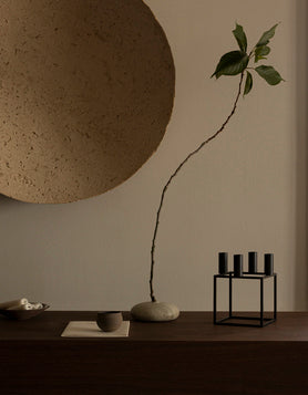 KUBUS Brown Candle Holder