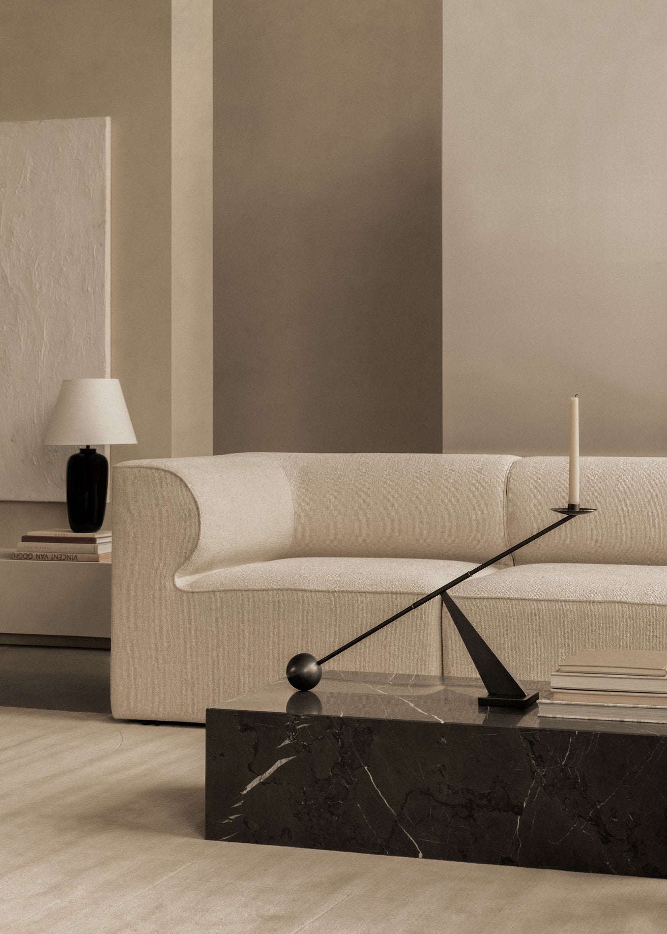 INTERCONNECT Candle Holder Stainless Steel