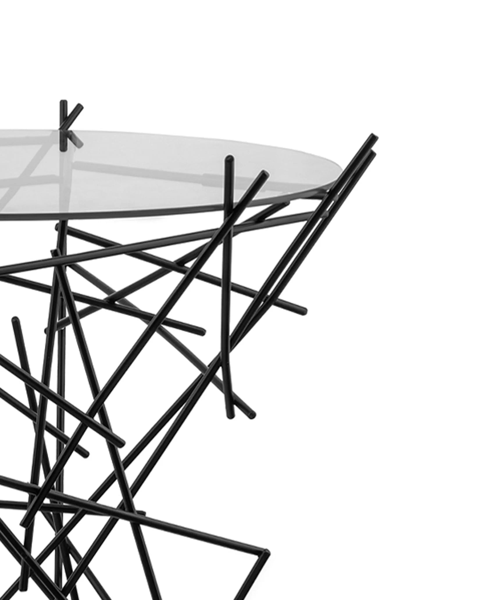 Opblaasbare BLOW UP tafel zilver