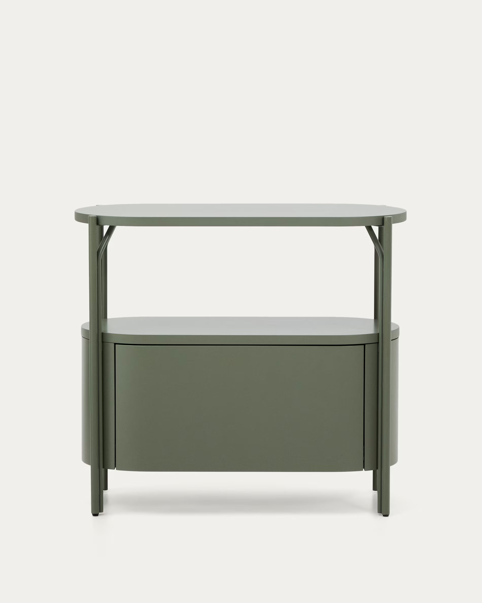ARELY green bathroom cabinet
