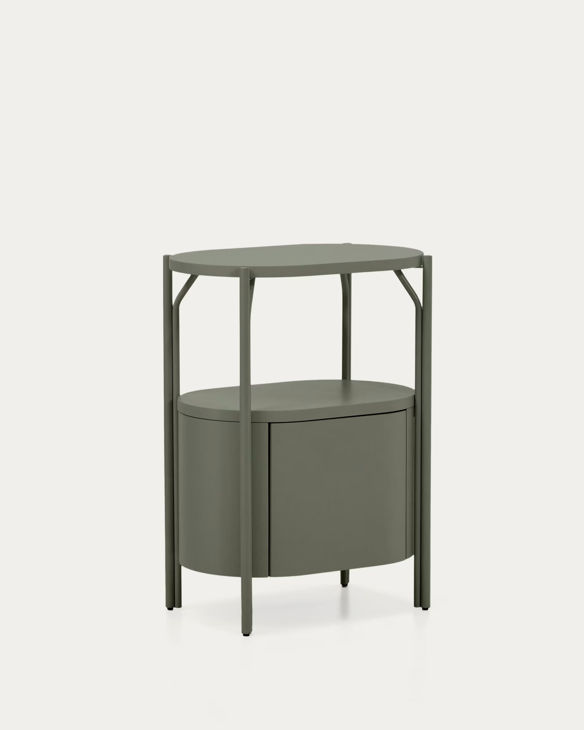 ARELY green bathroom cabinet