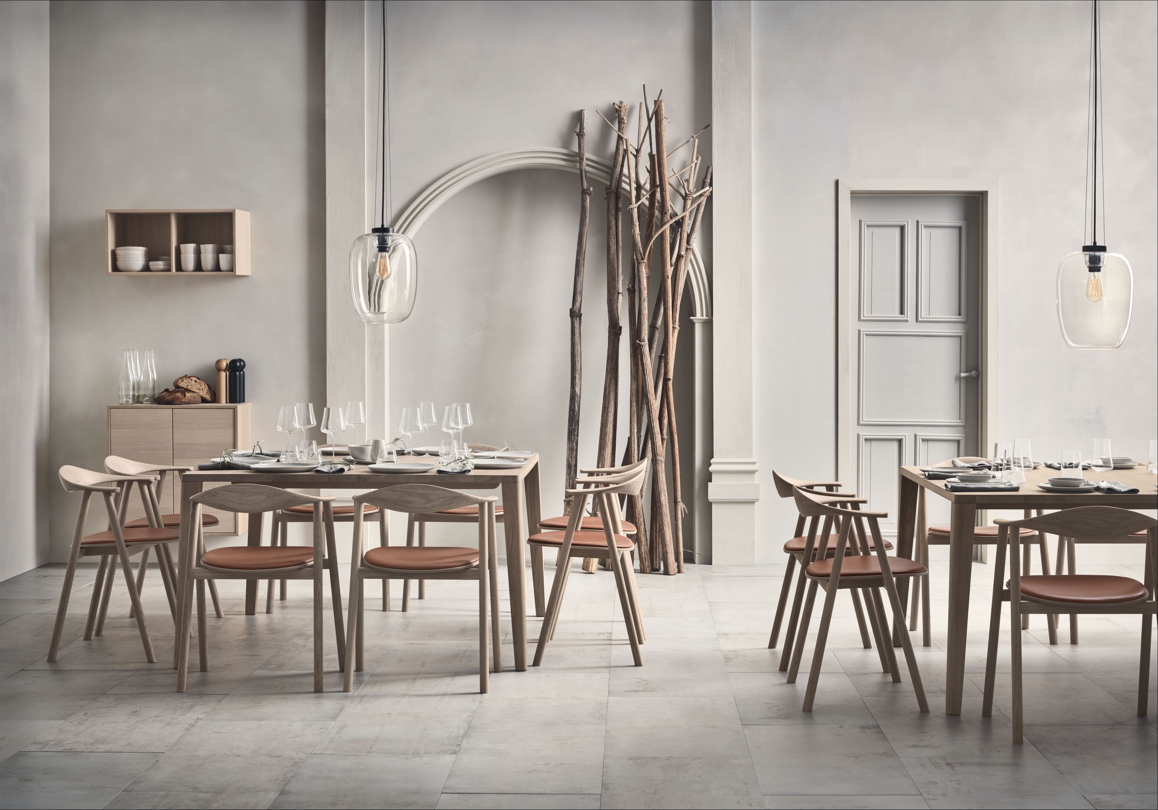 Anmutiger Tisch Eiche Holz