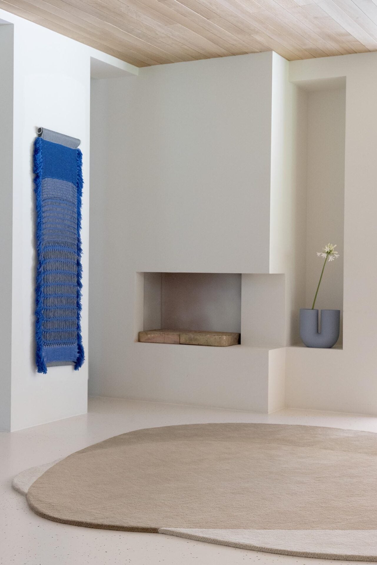 Oval rug ELEMENT ARP beige