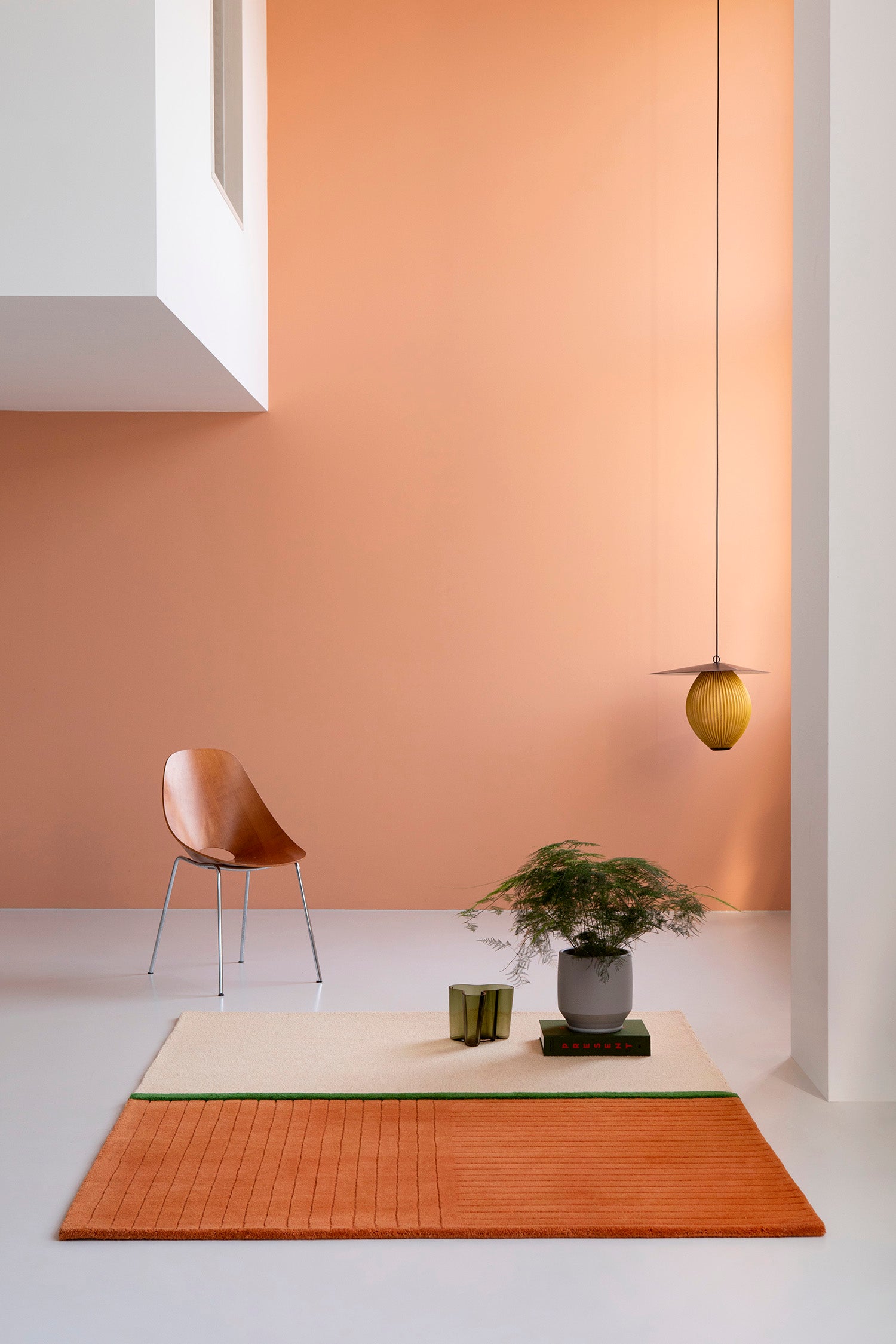 Teppich DECOR RHYTHM orange mit beige und grün