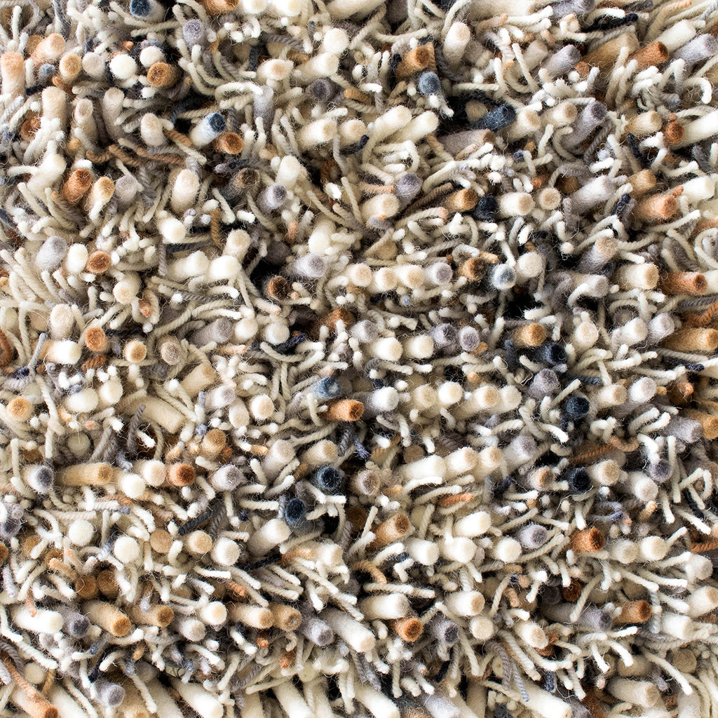 Teppich mit langem Flor SPRING beige-grau