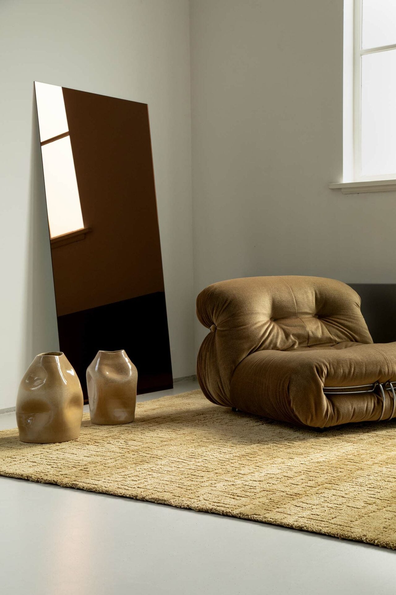 TWINSET URBAN mosterdkleurig tapijt