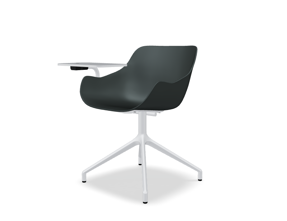 Baltic Basic swivel chair aluminum base