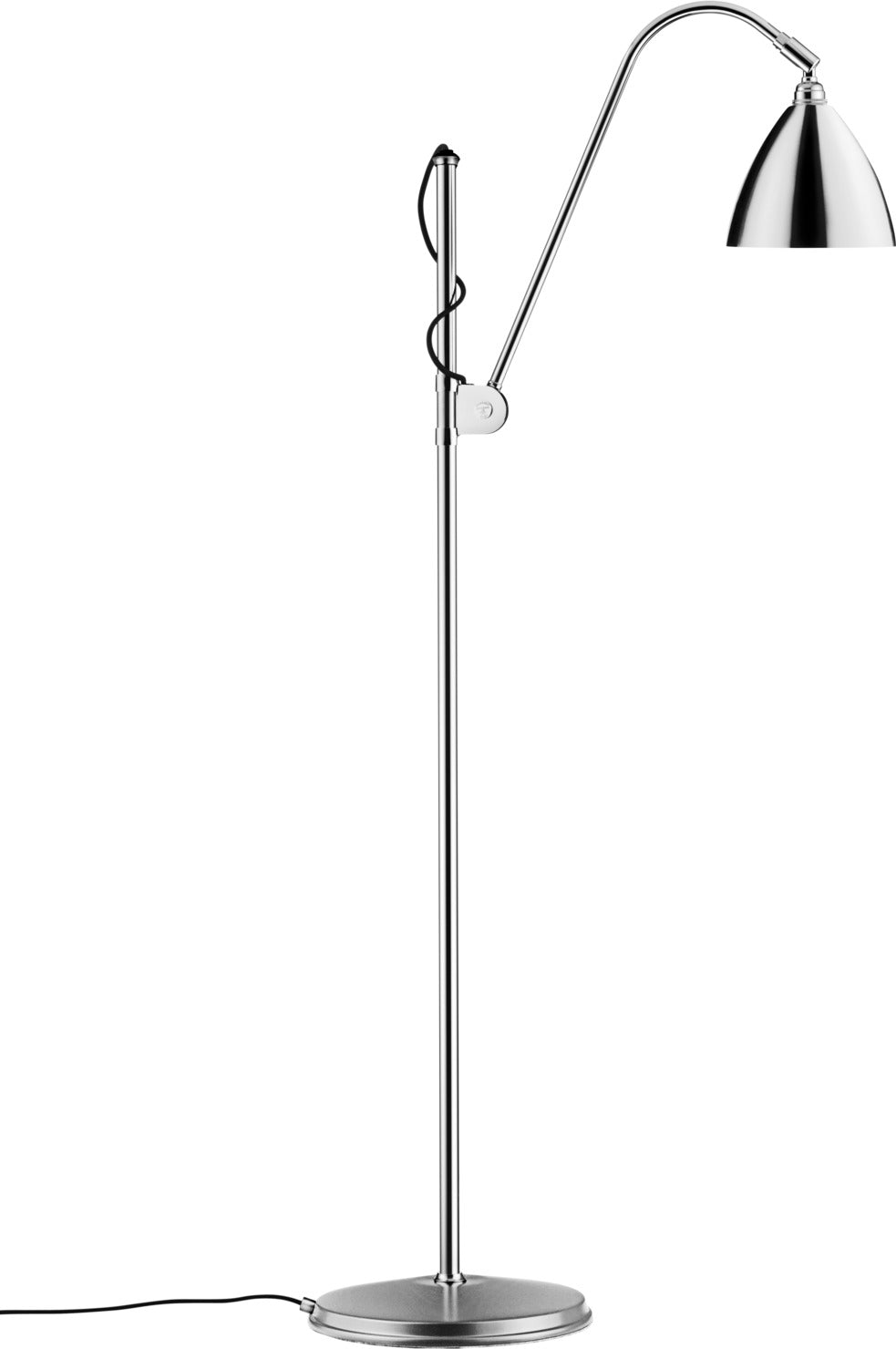 BESTLITE BL3 Chrome Reading Floor Lamp