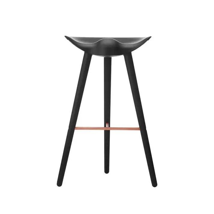 Hocker ML 42 zwart beukenhout