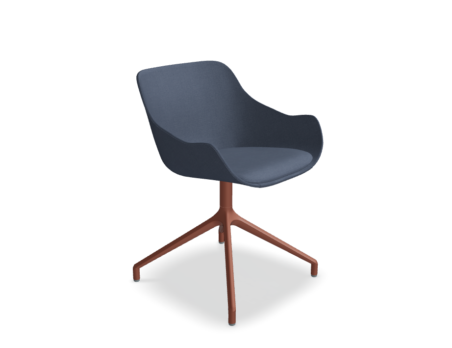 Draaistoel BALTIC CLASSIC met aluminium basis