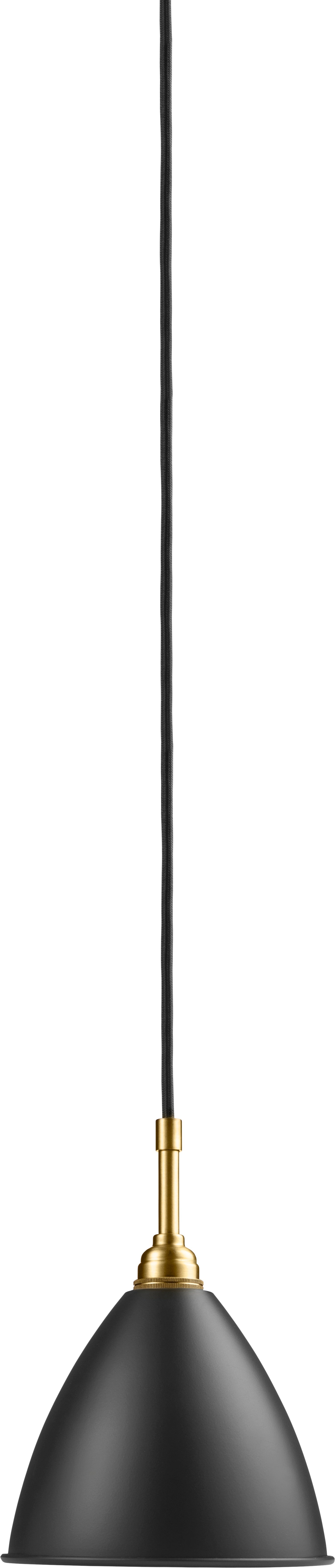 BESTLITE BL9 Pendant Lamp in Brass with Black Shade