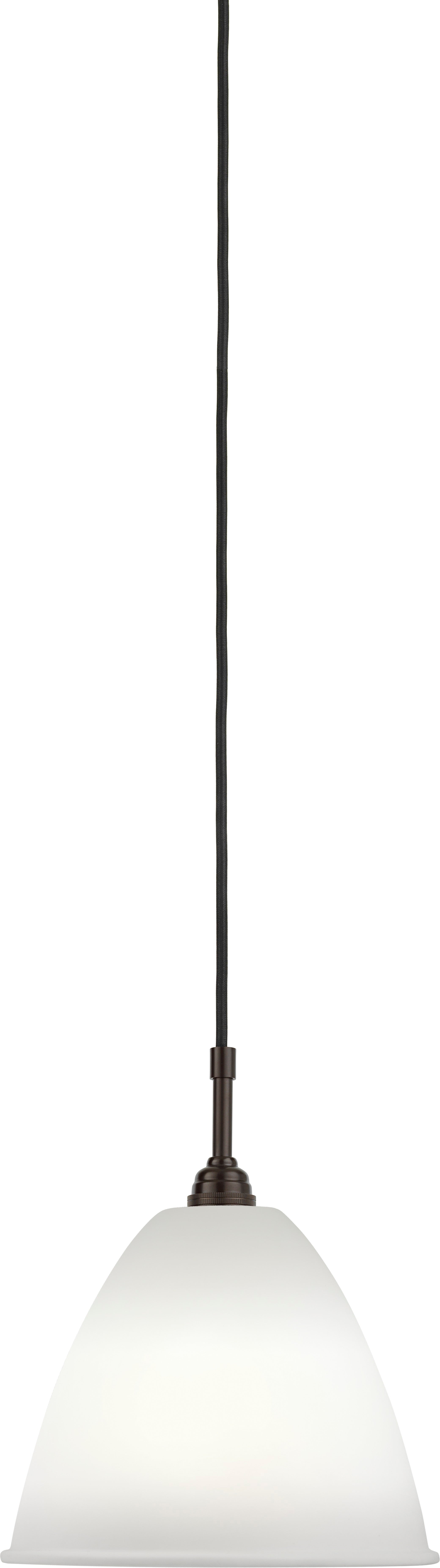 Hanglamp BESTLITE BL9 zwart met porseleinen kap