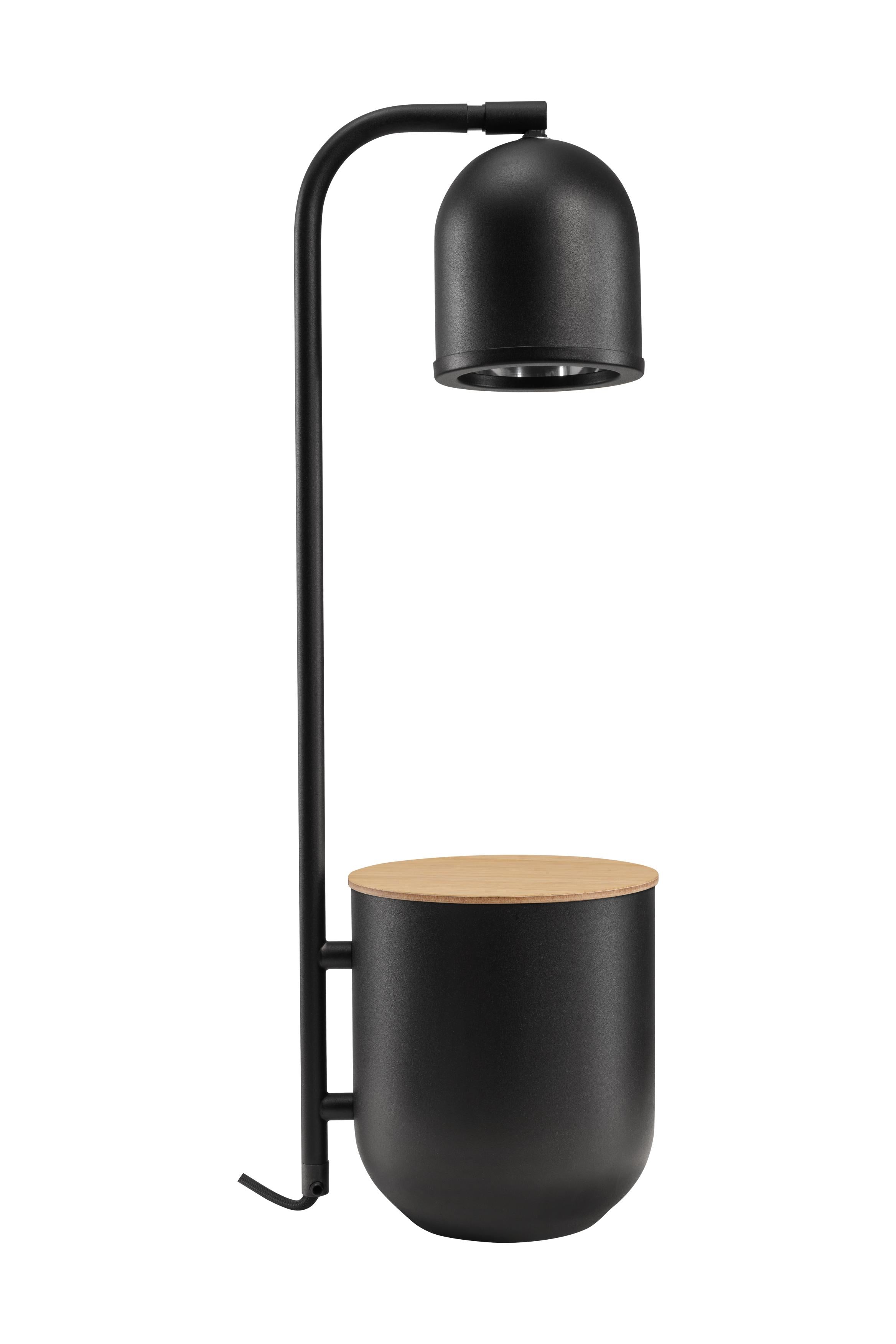 Desk lamp BOTANICA WOOD black