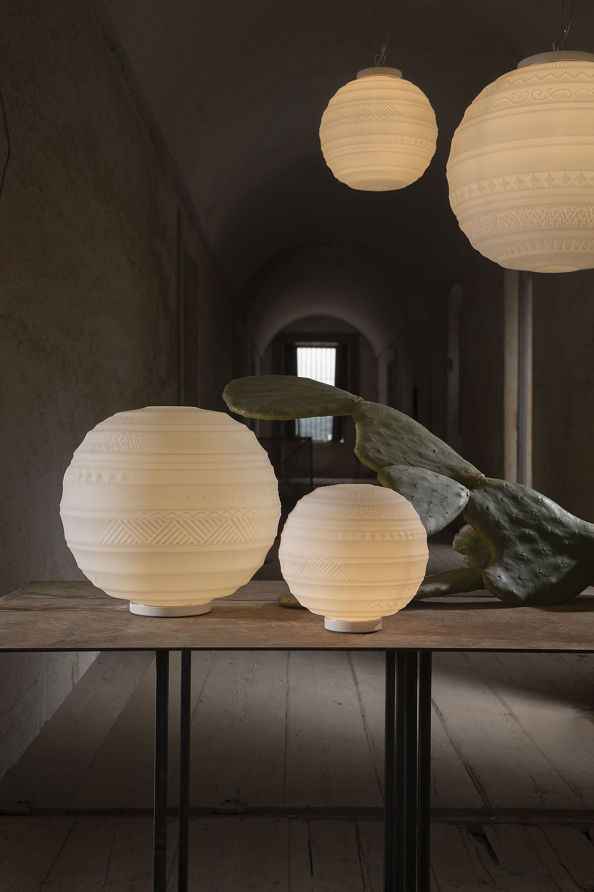 Hanglamp BRAILLE wit