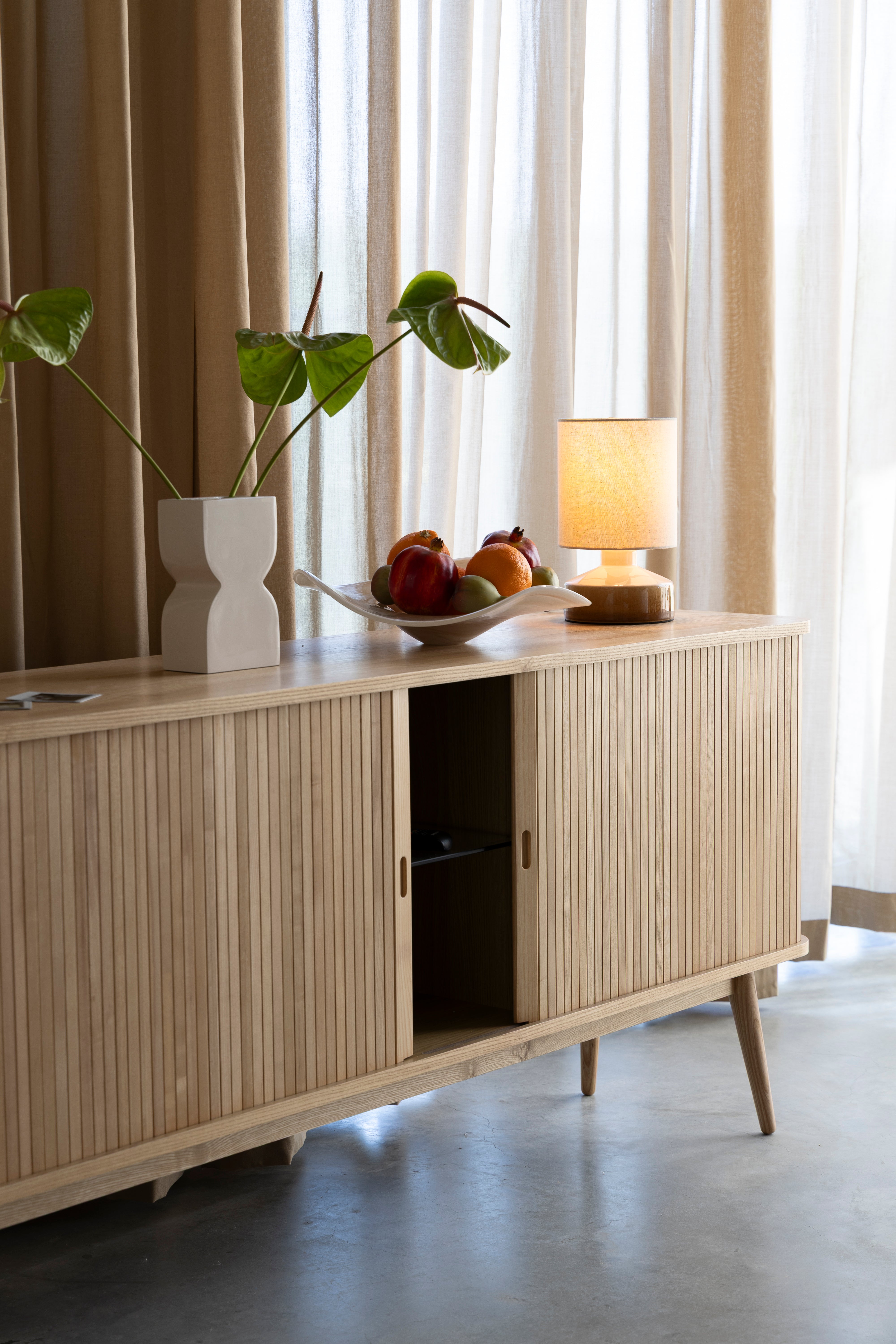 Kommode BARBIER van essenhout