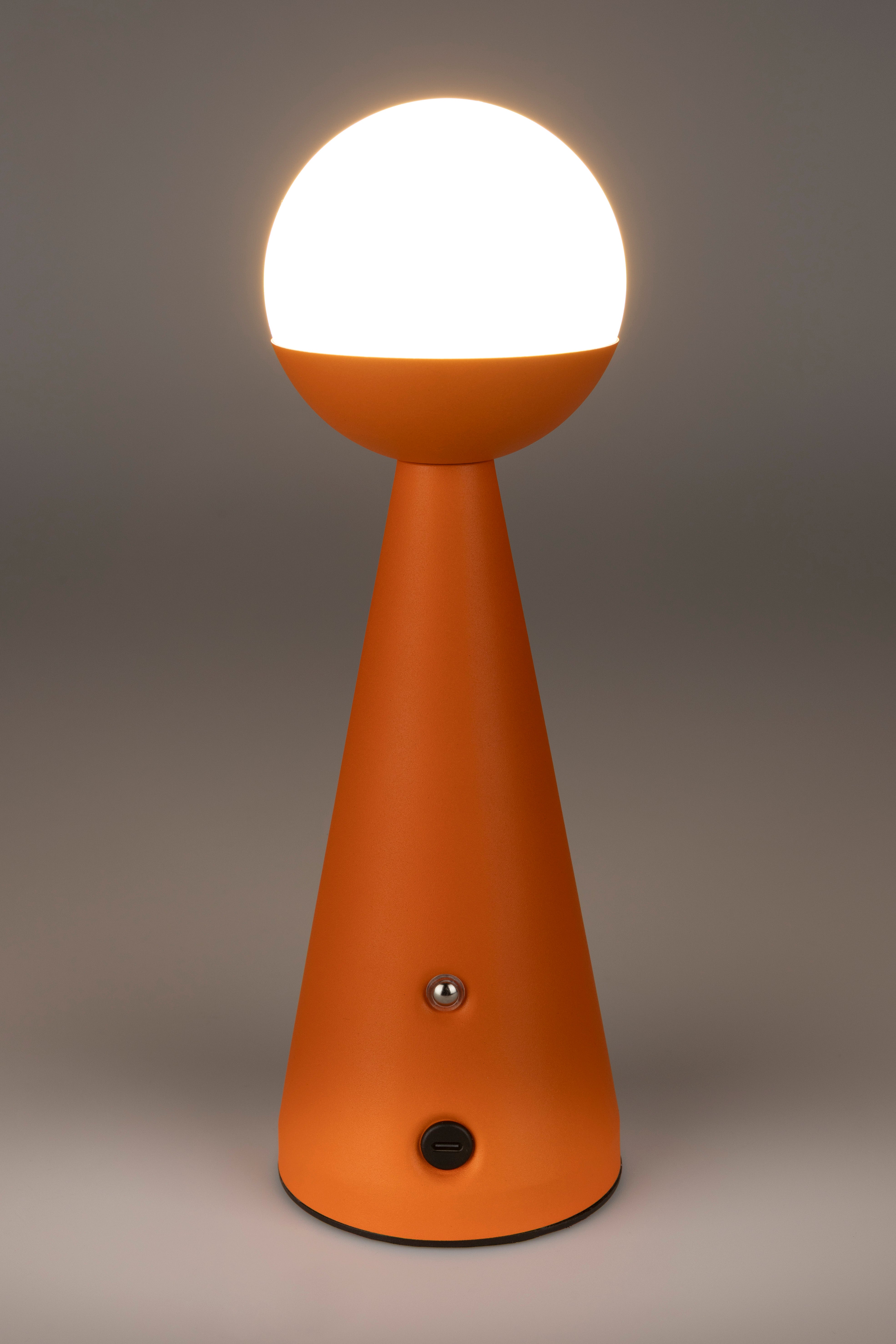 Draagbare lamp BELLO oranje
