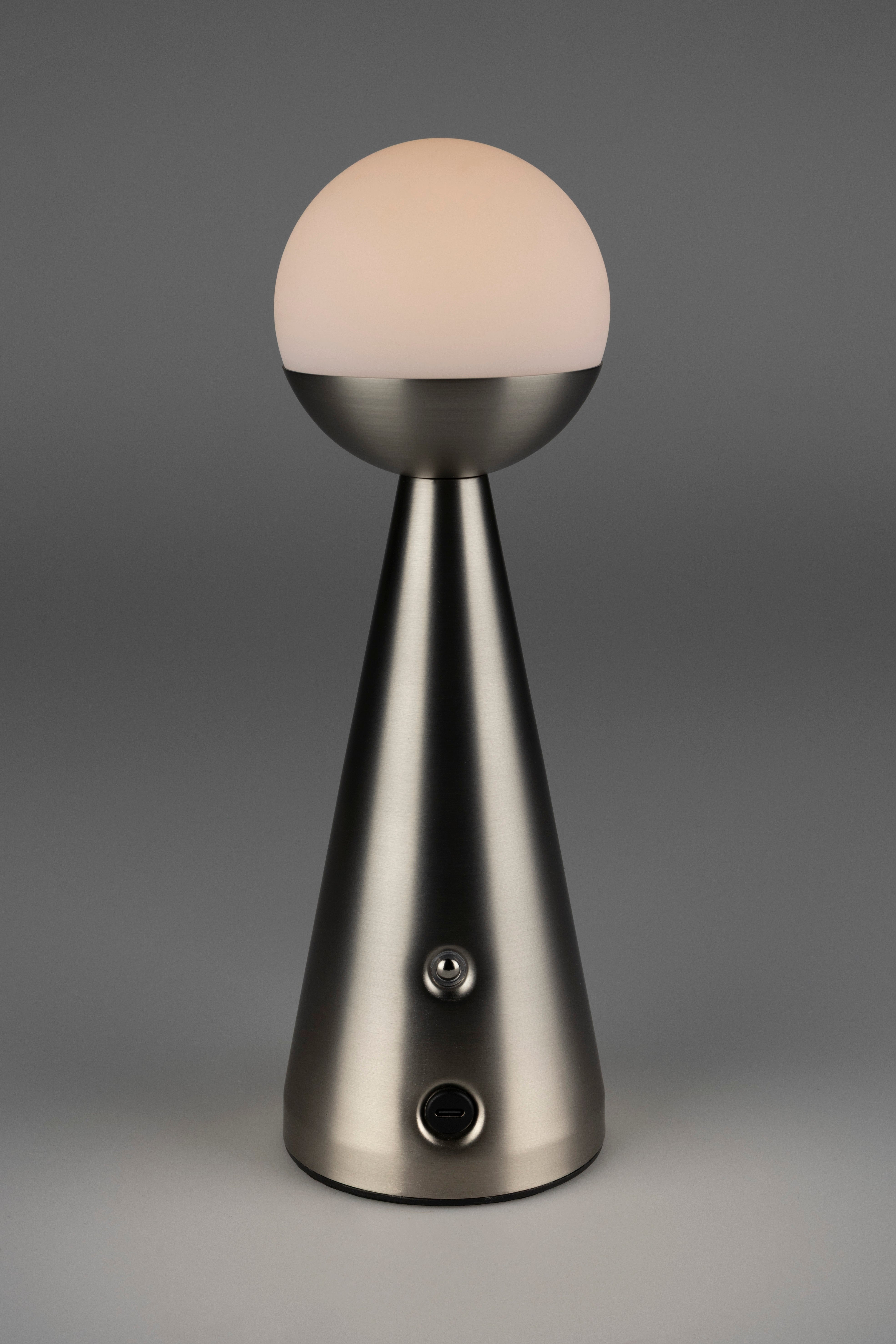 Draagbare lamp BELLO zilver