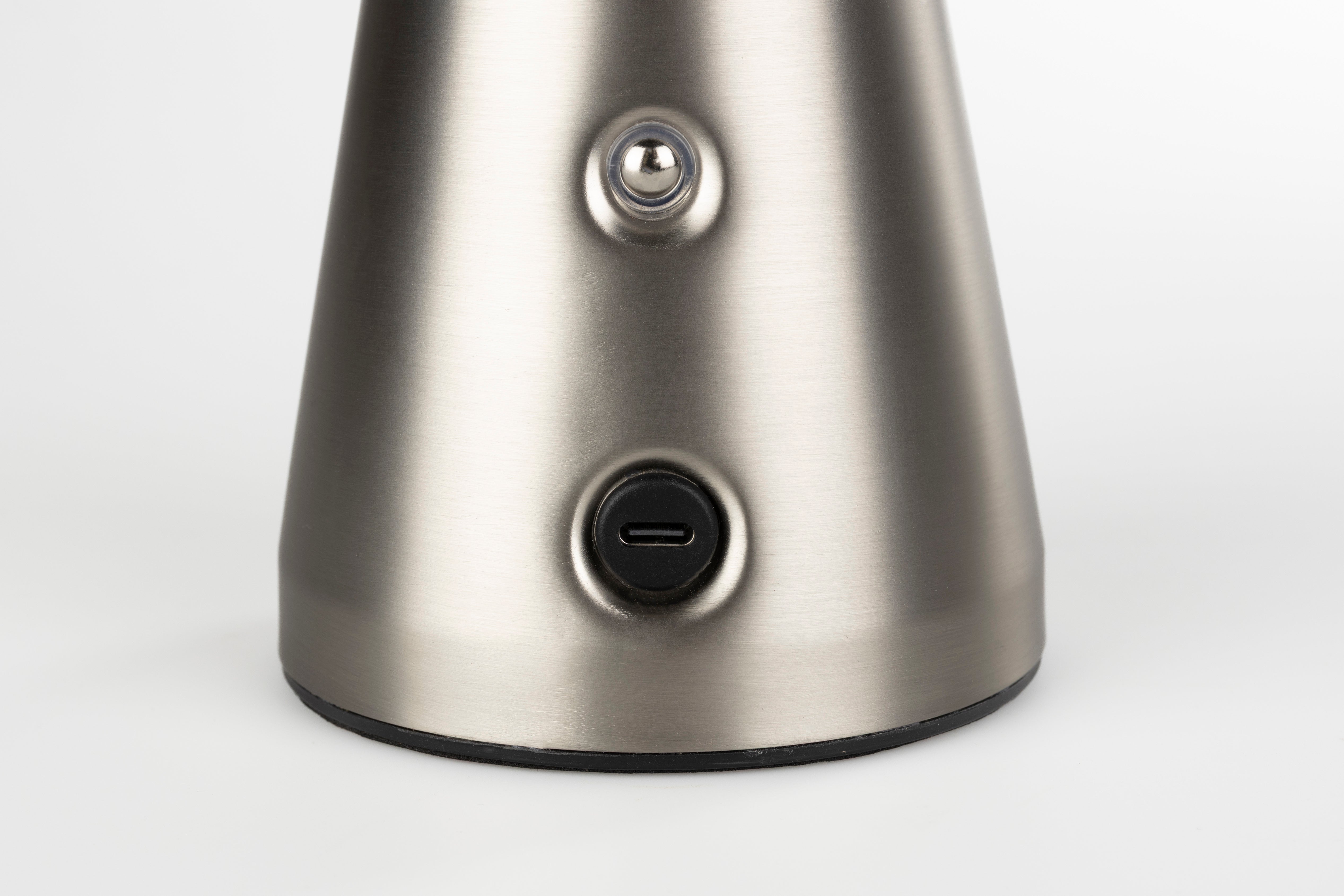 Draagbare lamp BELLO zilver