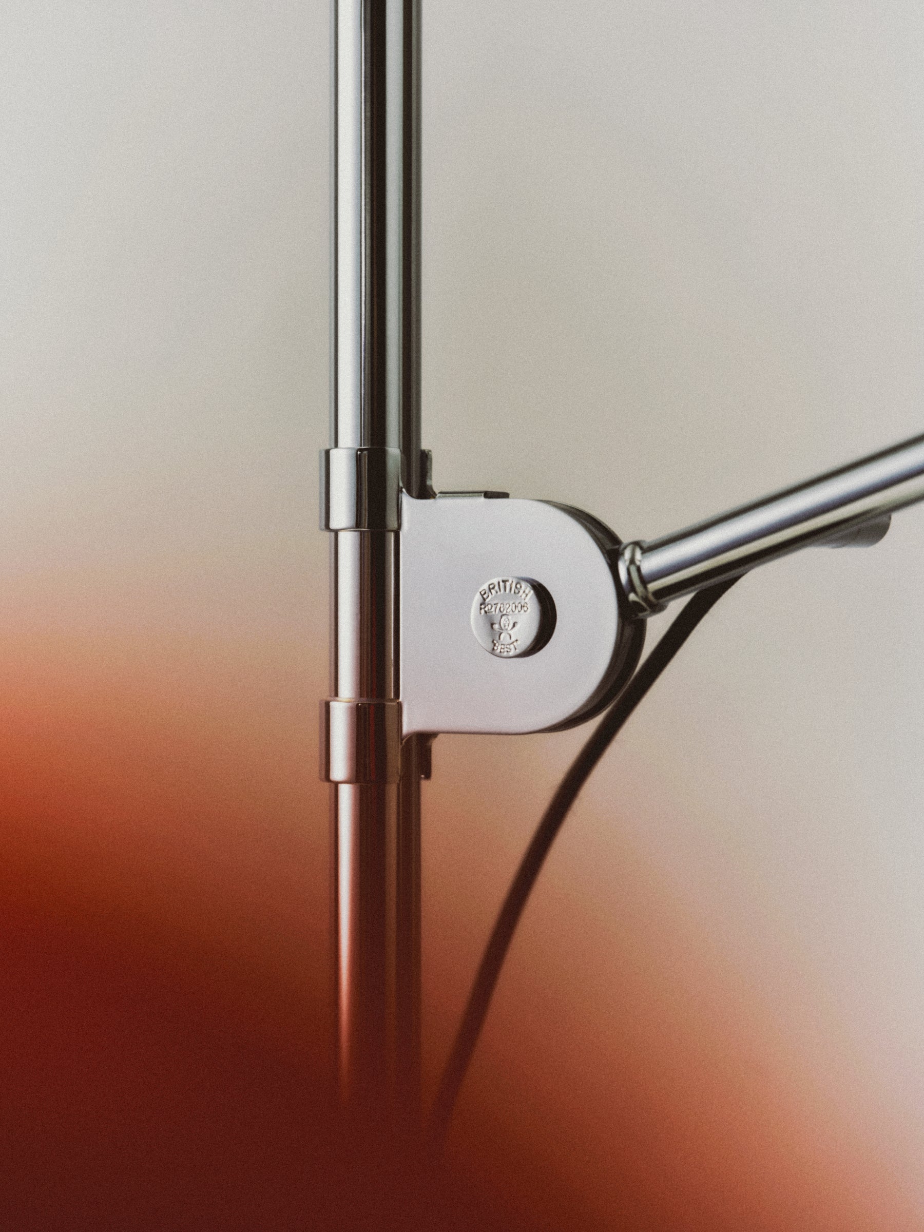 Vloerlamp BESTLITE BL3 zwart met witte kap