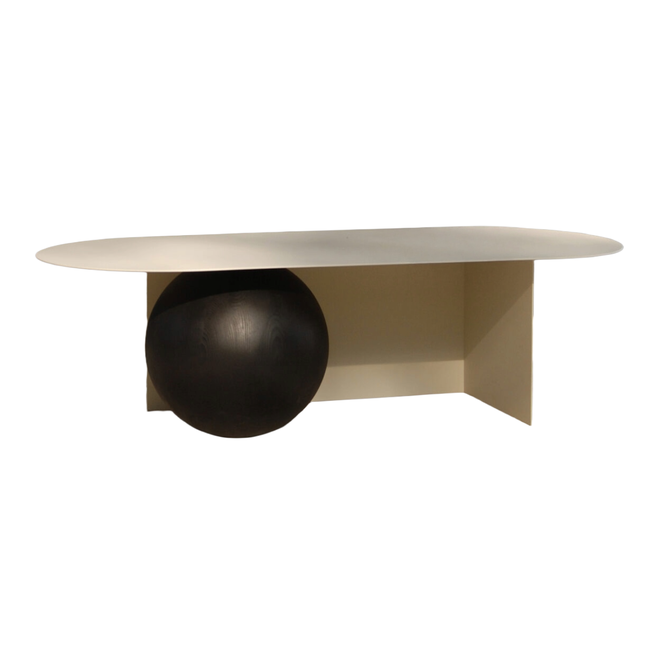 FUKU LONG salontafel van staal en hout