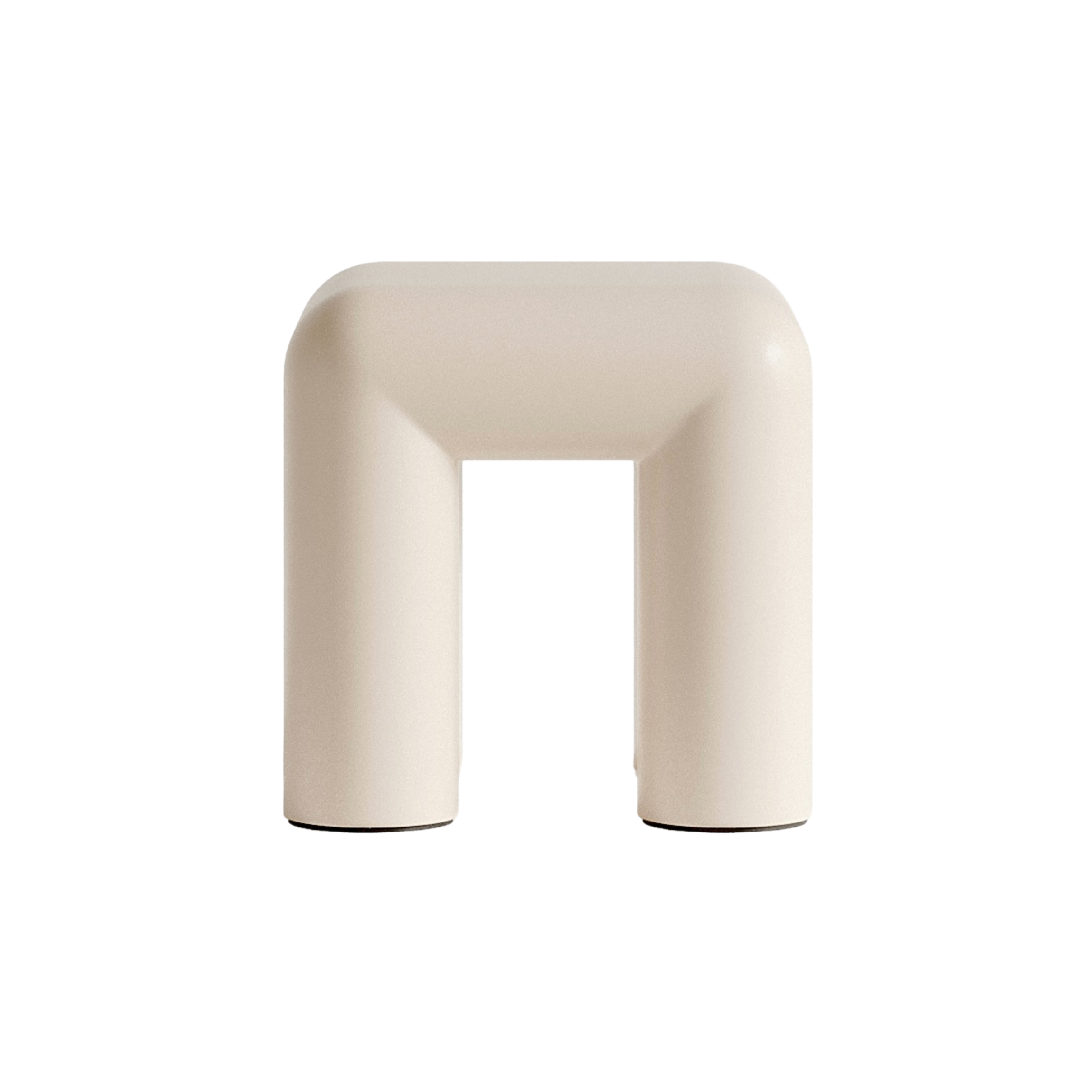 CUBIO Light Beige Side Table
