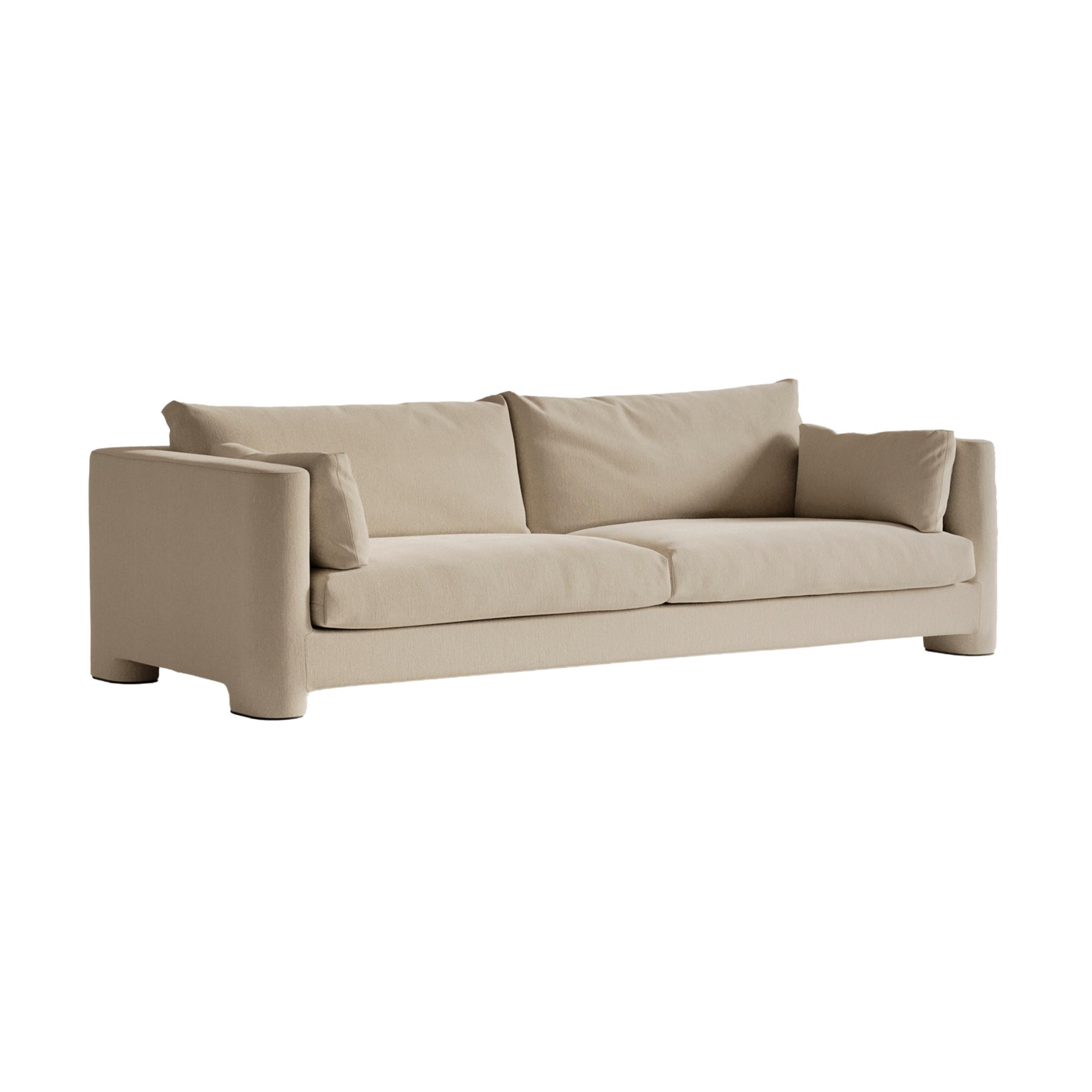 ION upholstered 3-seater sofa
