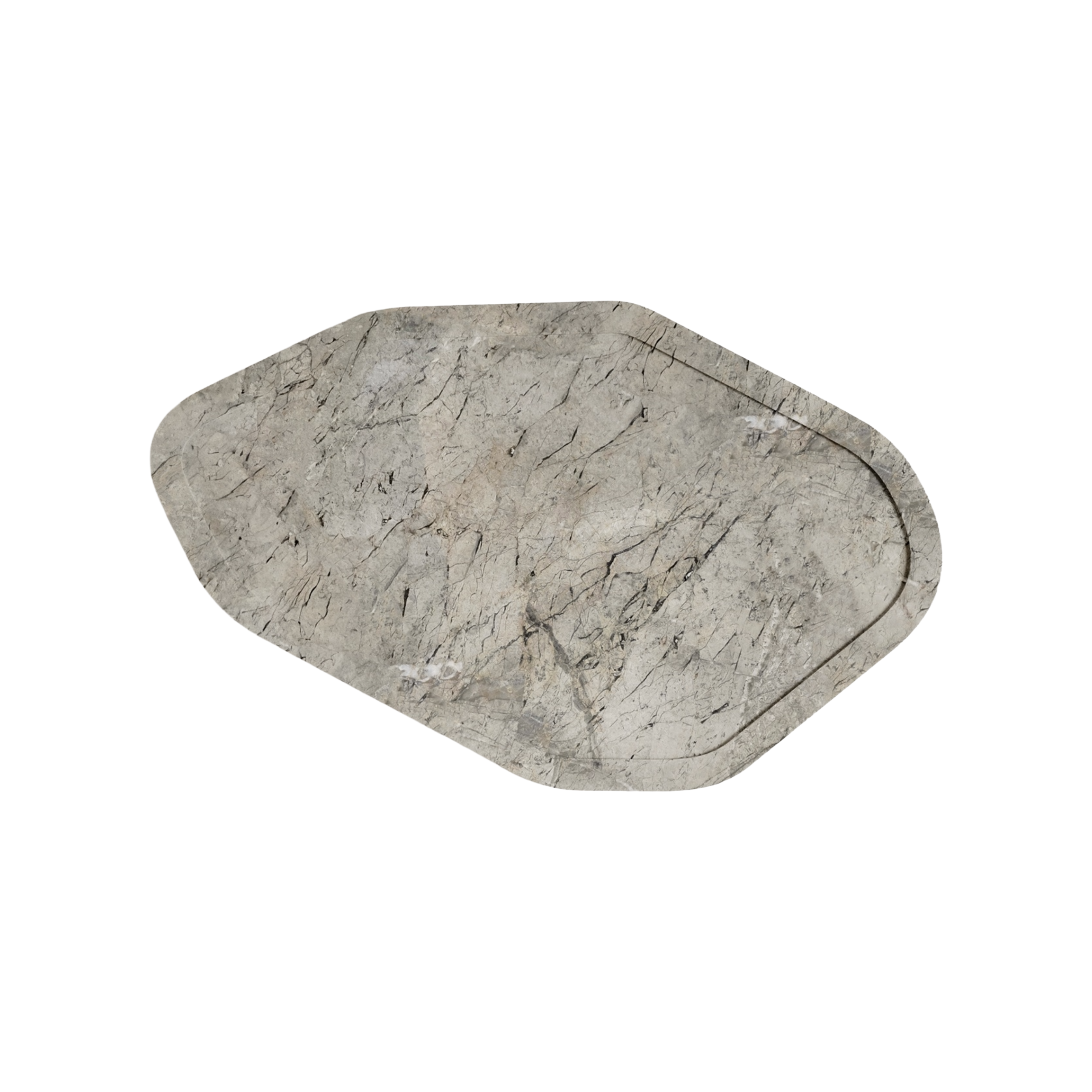 Taca VERGE 03 grauer Marmor