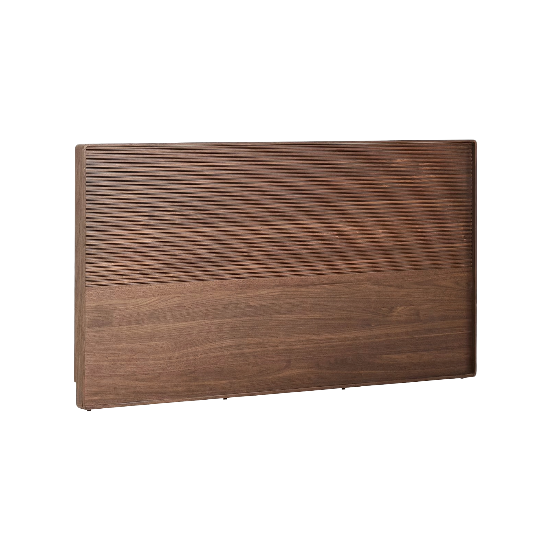 NORLEN headboard dark brown walnut veneer