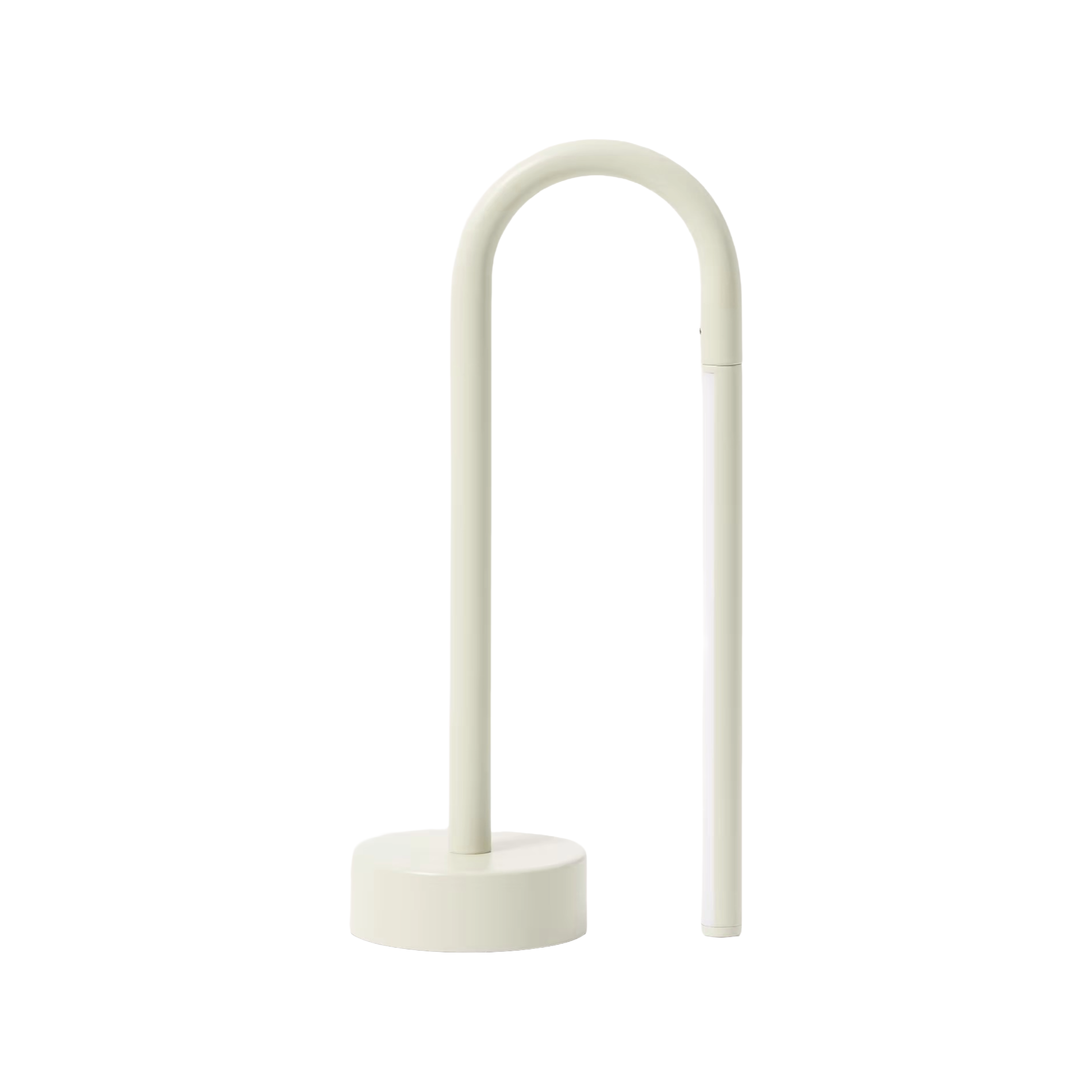 Tragbare Lampe BOW hellgrau