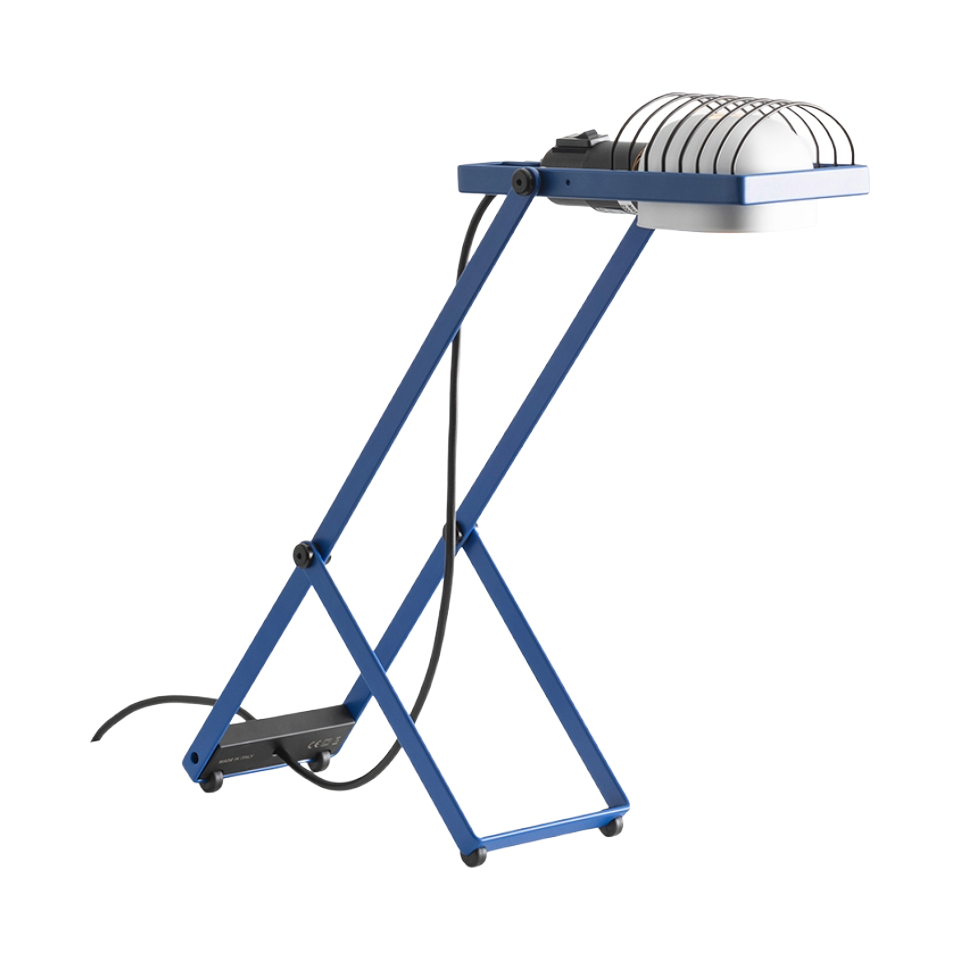 Verstelbare bureaulamp SINTESI blauw
