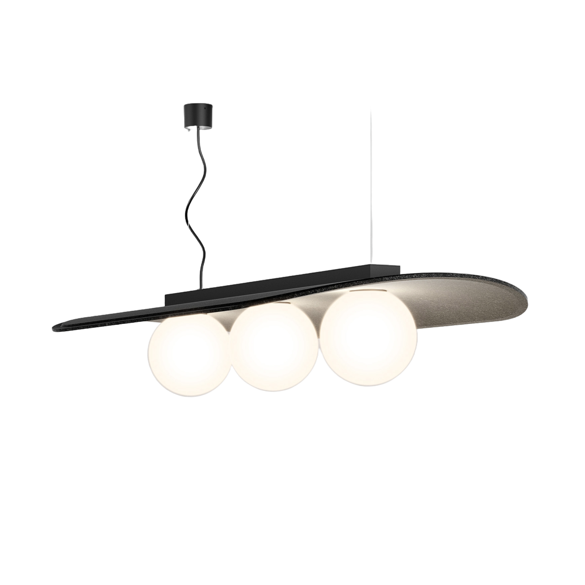 Pendelleuchte AQFELT OVALL BALL