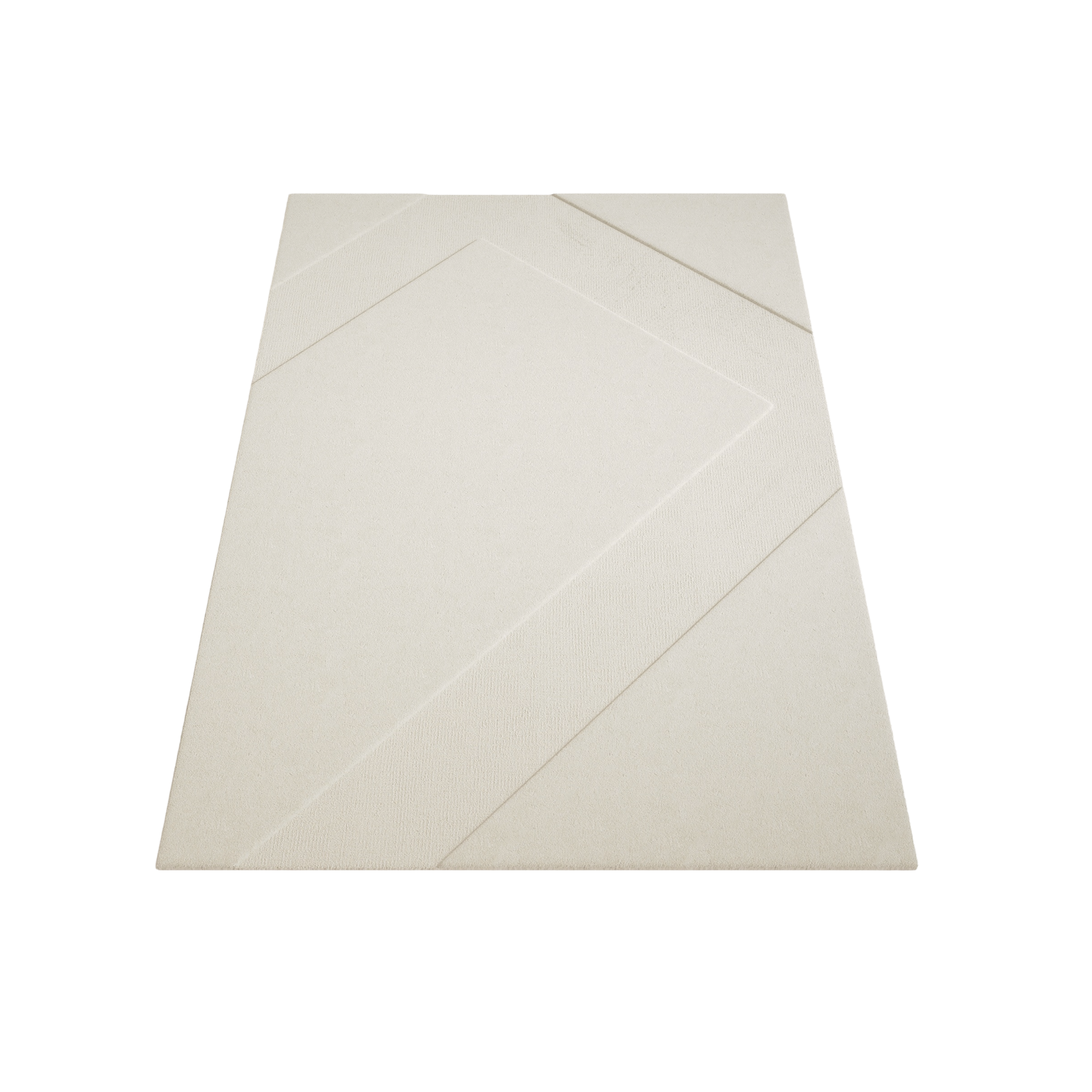 Broken White PATH Rug