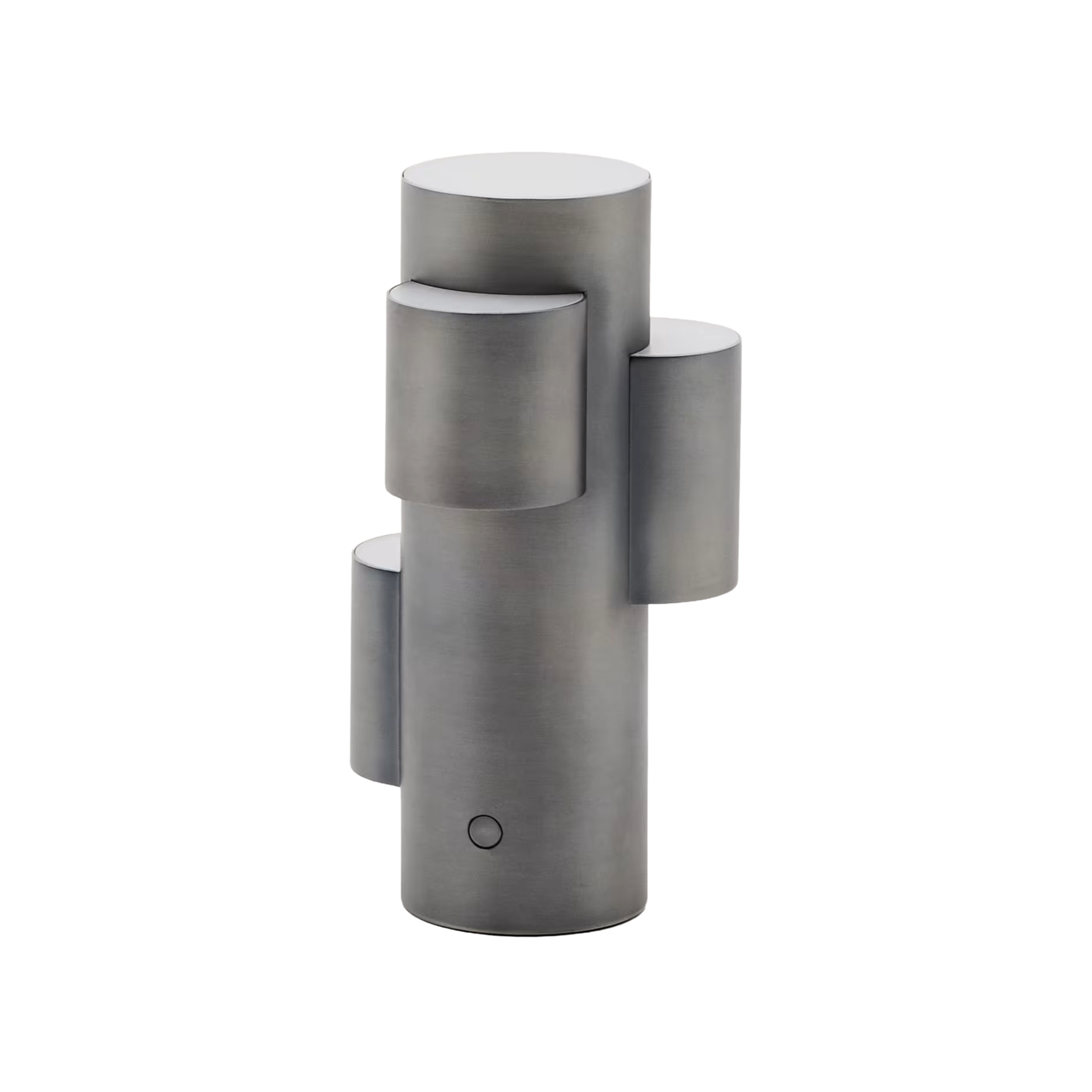 Portable lamp ADRINA dark gray brushed metal