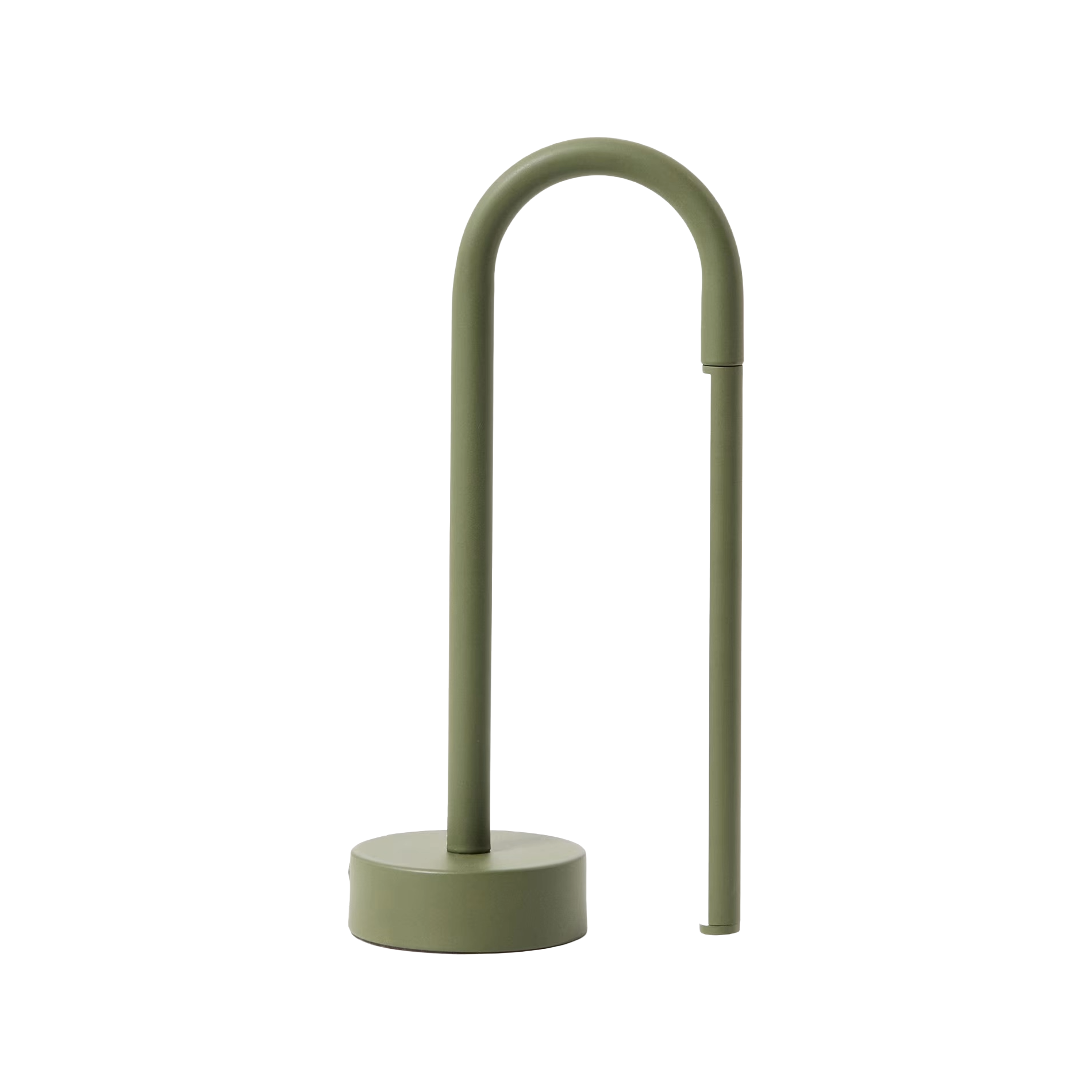 Tragbare Lampe BOW olivgrün