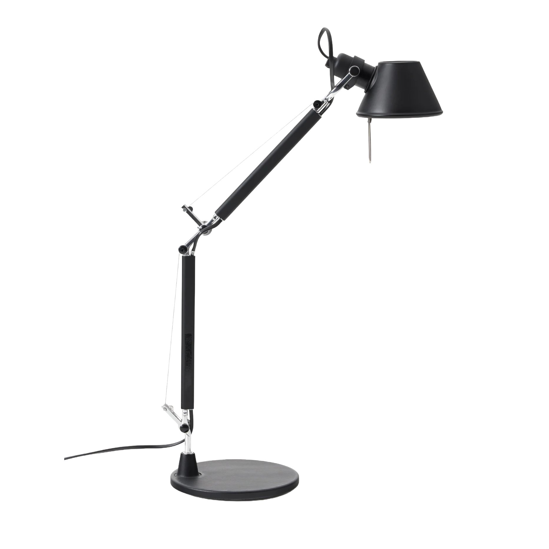 Schreibtischlampe verstellbar TOLOMEO MICRO matt schwarz