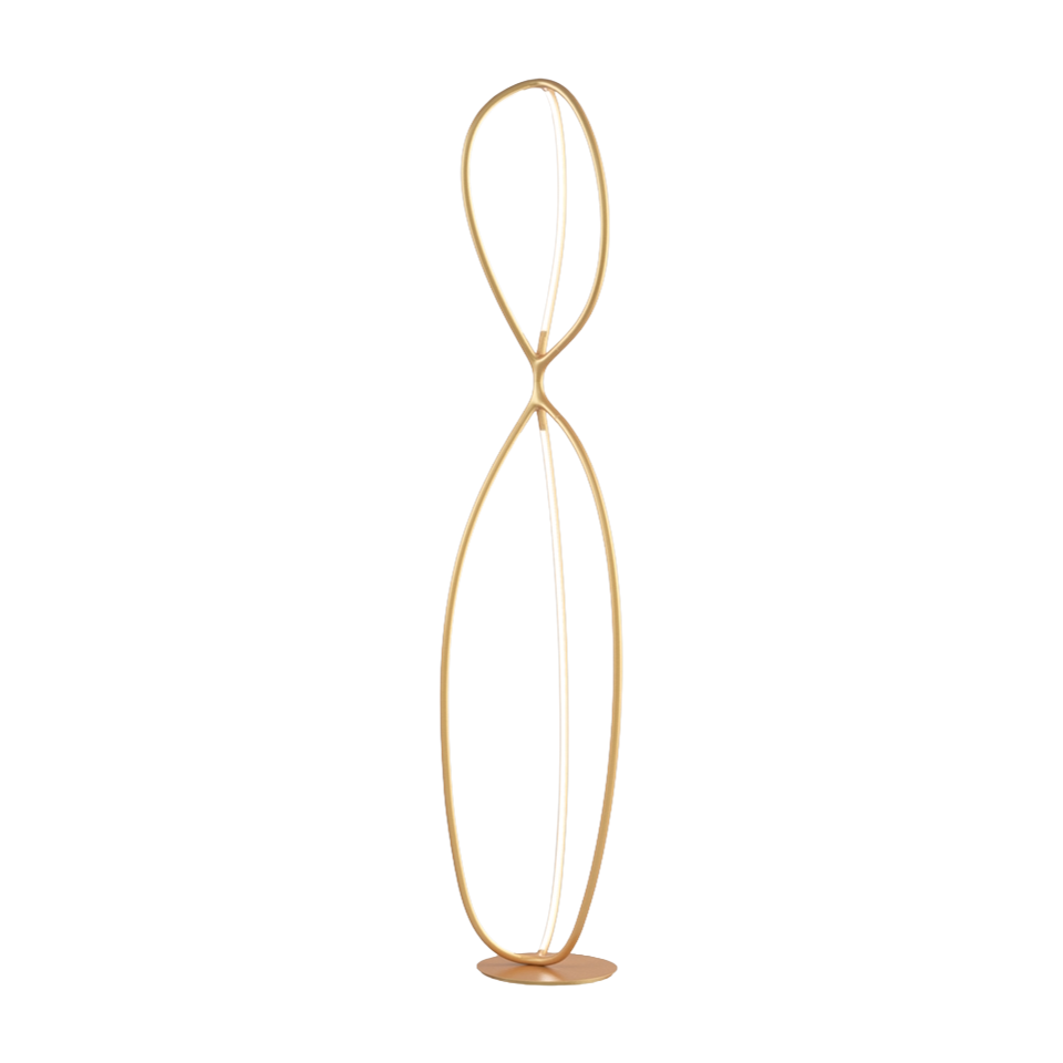 Stehlampe ARRIVAL gold